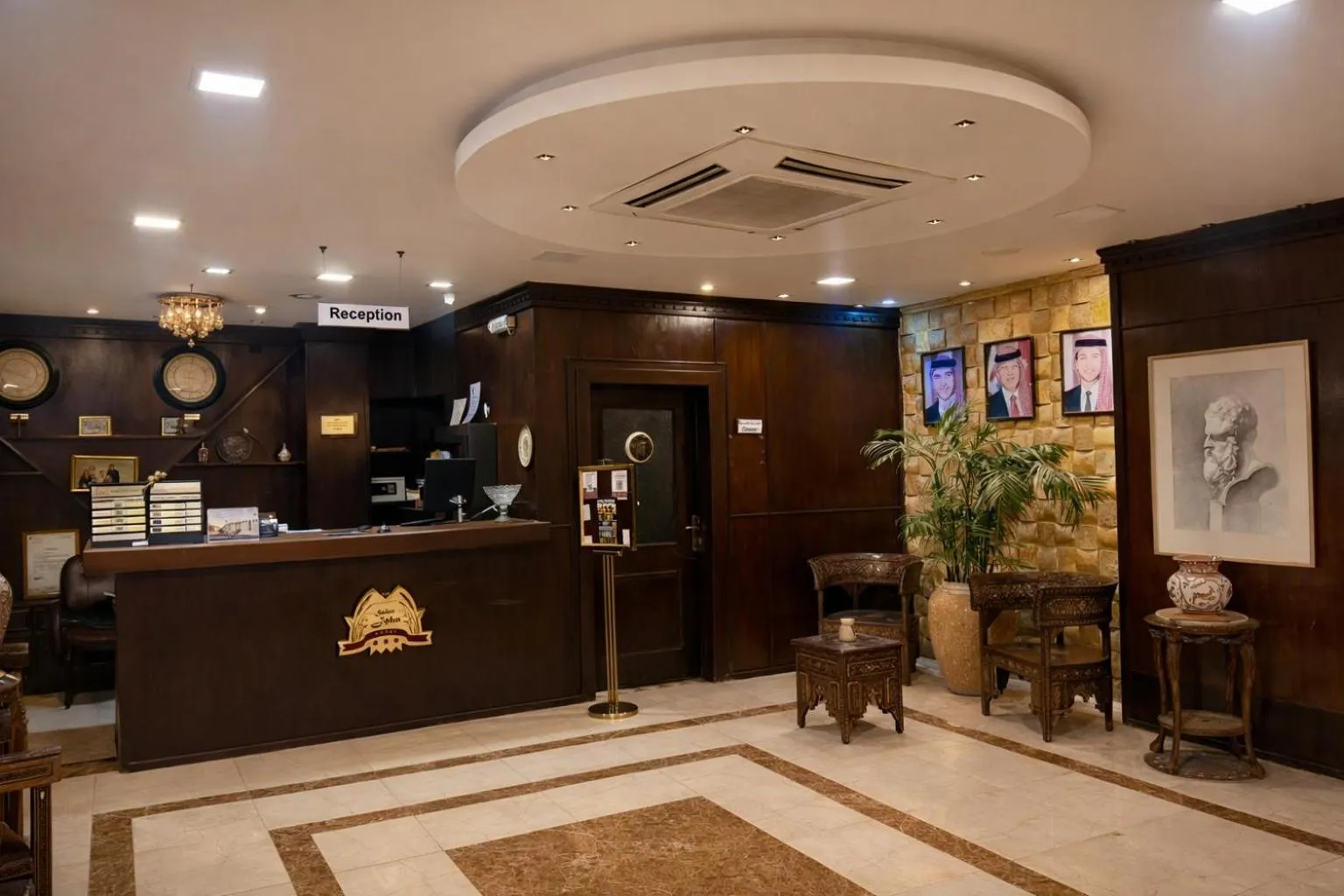 Lobby or reception in Saint John Hotel