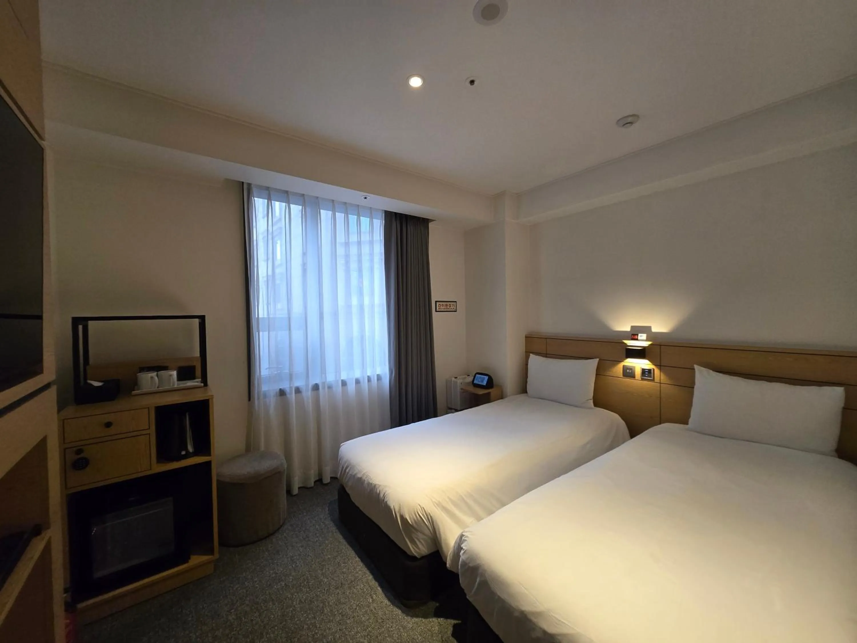 Bed in Henn na Hotel Seoul Myeongdong