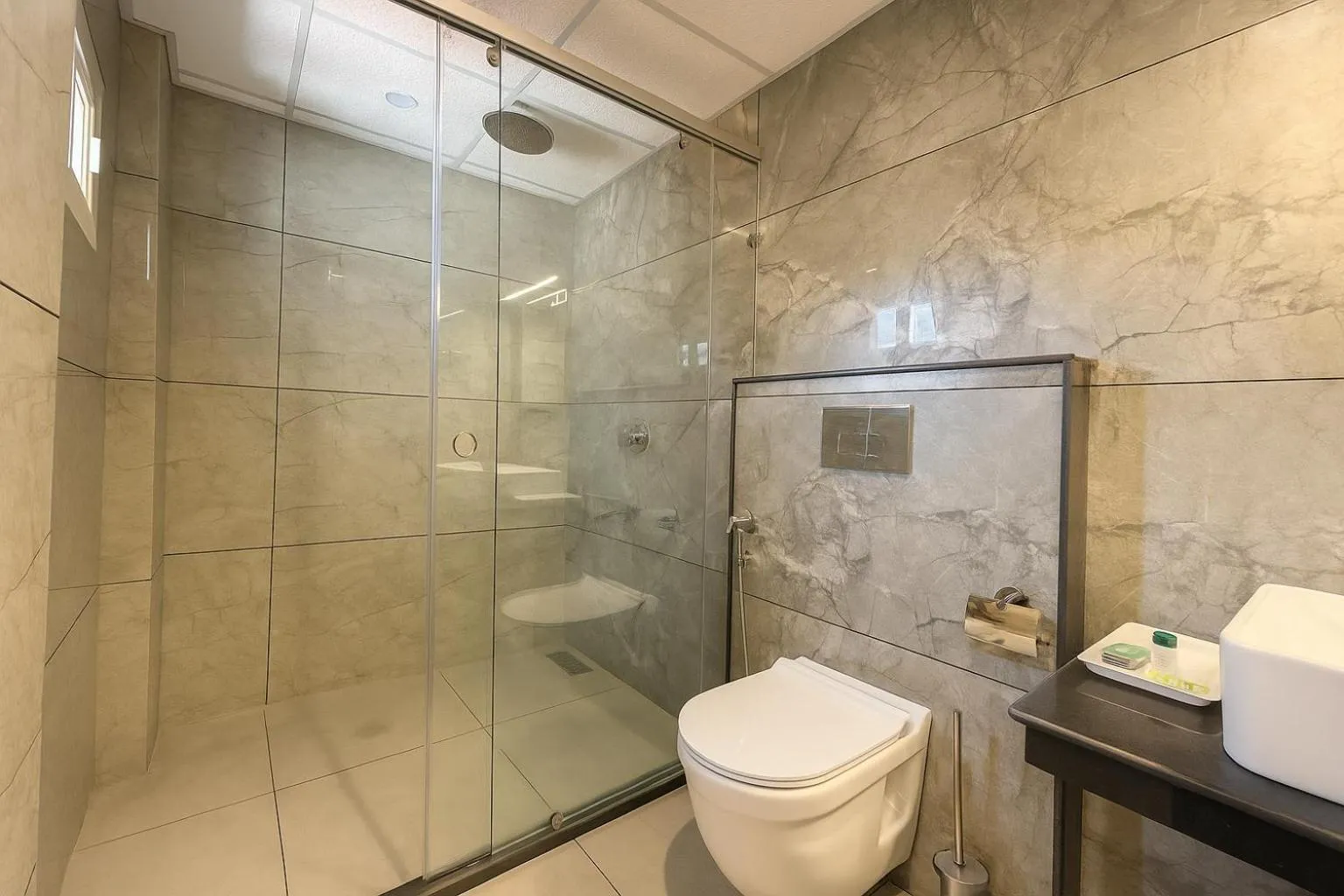 Bathroom in Crown Plaza Residency