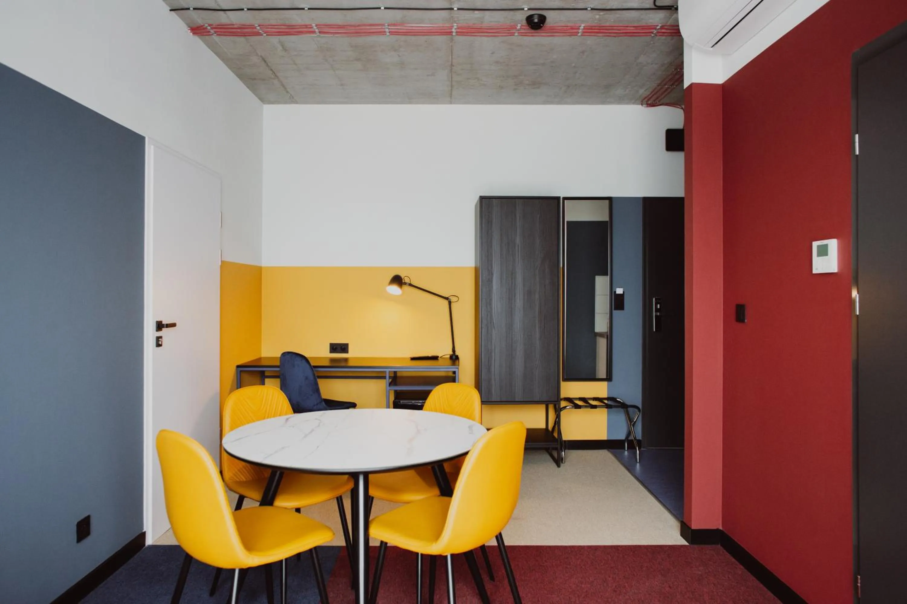 Seating area in Arche Hotel Piła