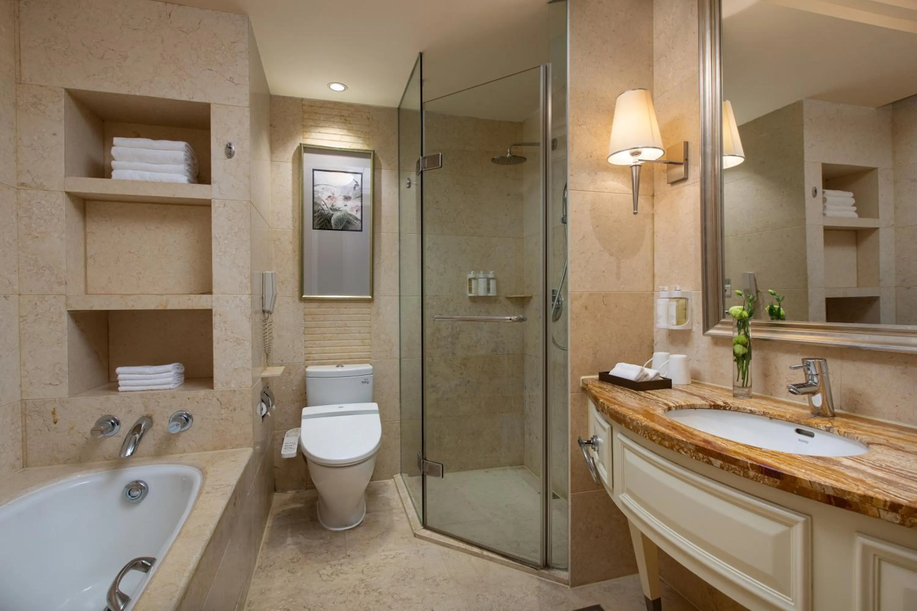 Bathroom in Holiday Inn Fuzhou New Port by IHG