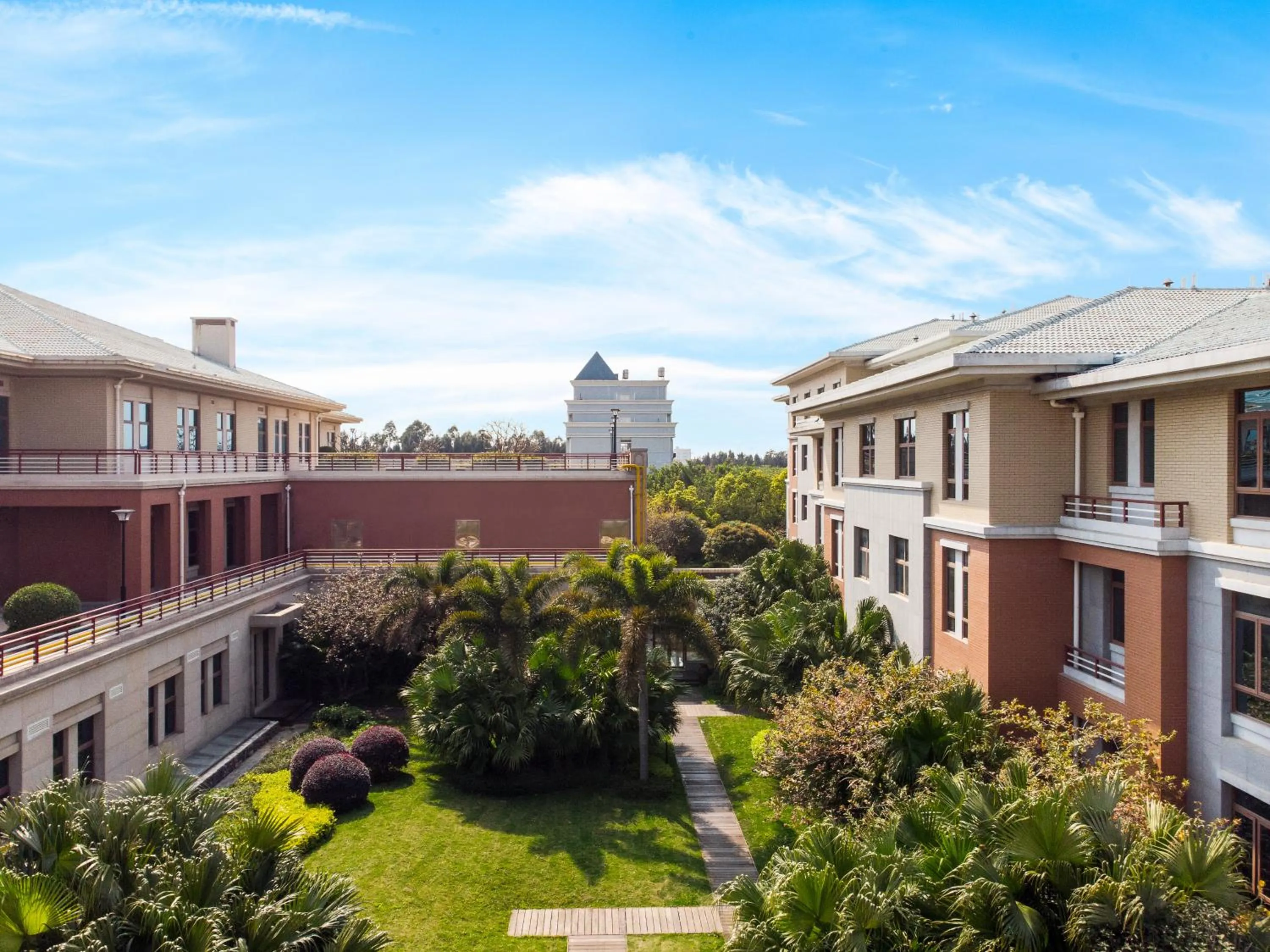 Garden view in Holiday Inn Fuzhou New Port by IHG