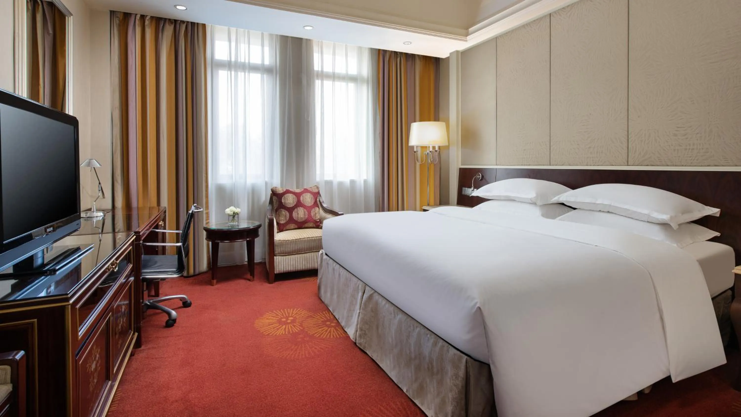 Bedroom, Bed in Holiday Inn Fuzhou New Port by IHG