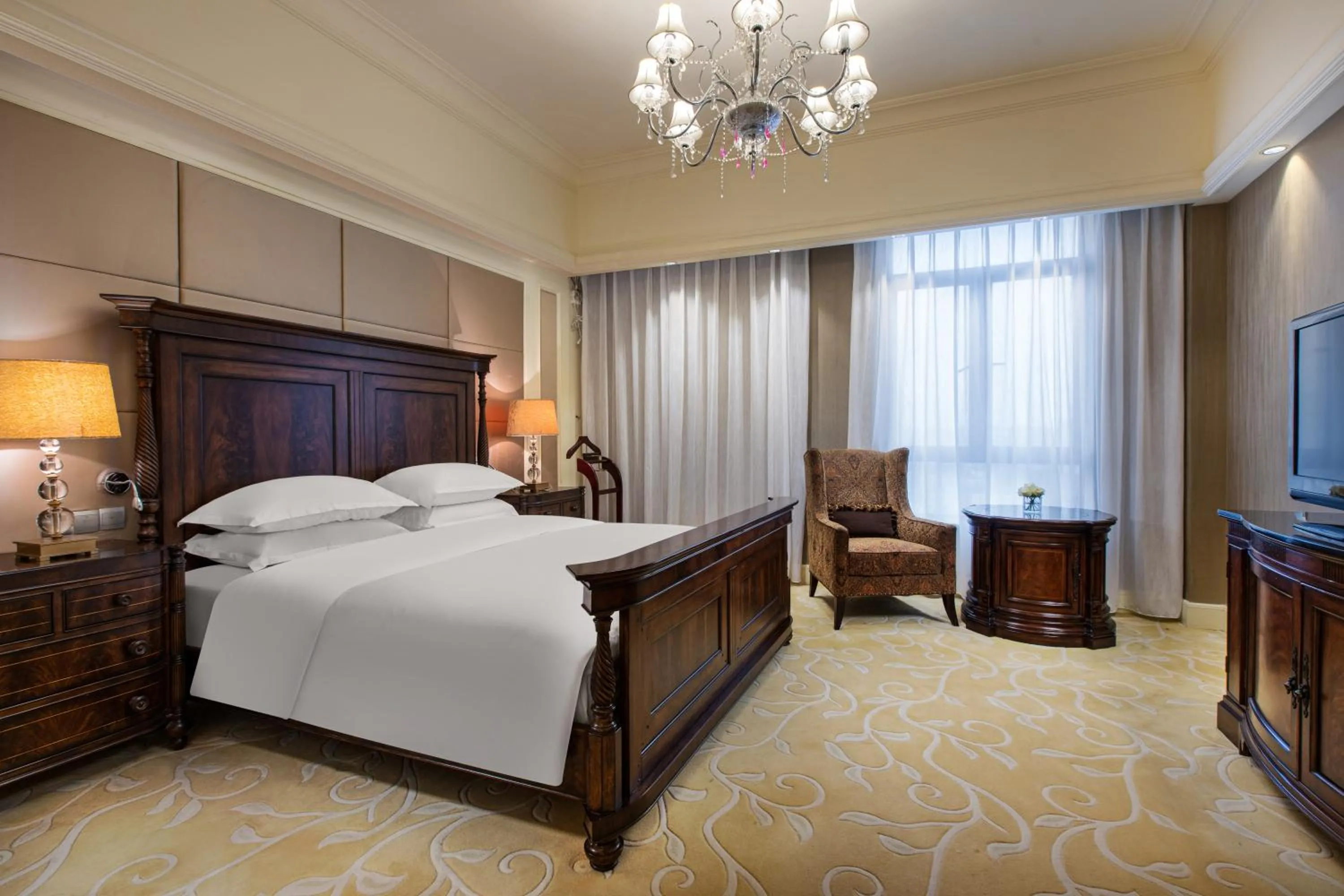 Bedroom, Bed in Holiday Inn Fuzhou New Port by IHG