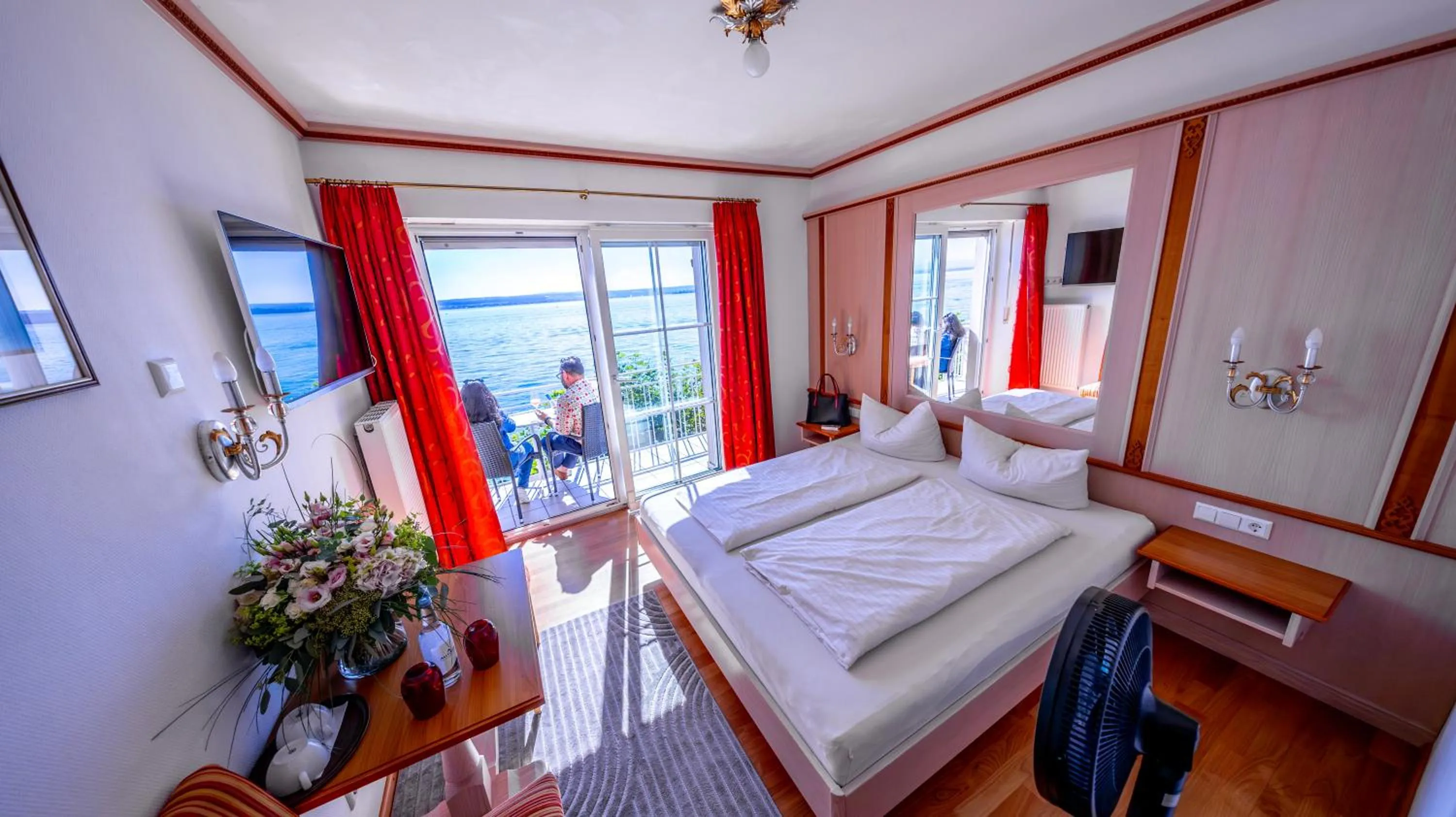 Bed in Seehotel ZUR MÜNZ