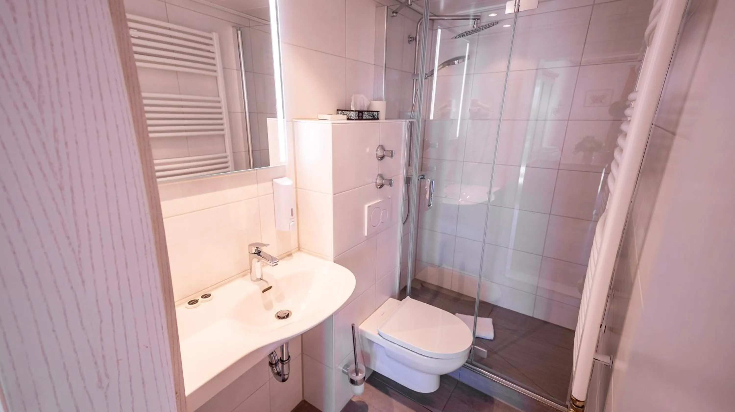 Shower in Seehotel ZUR MÜNZ