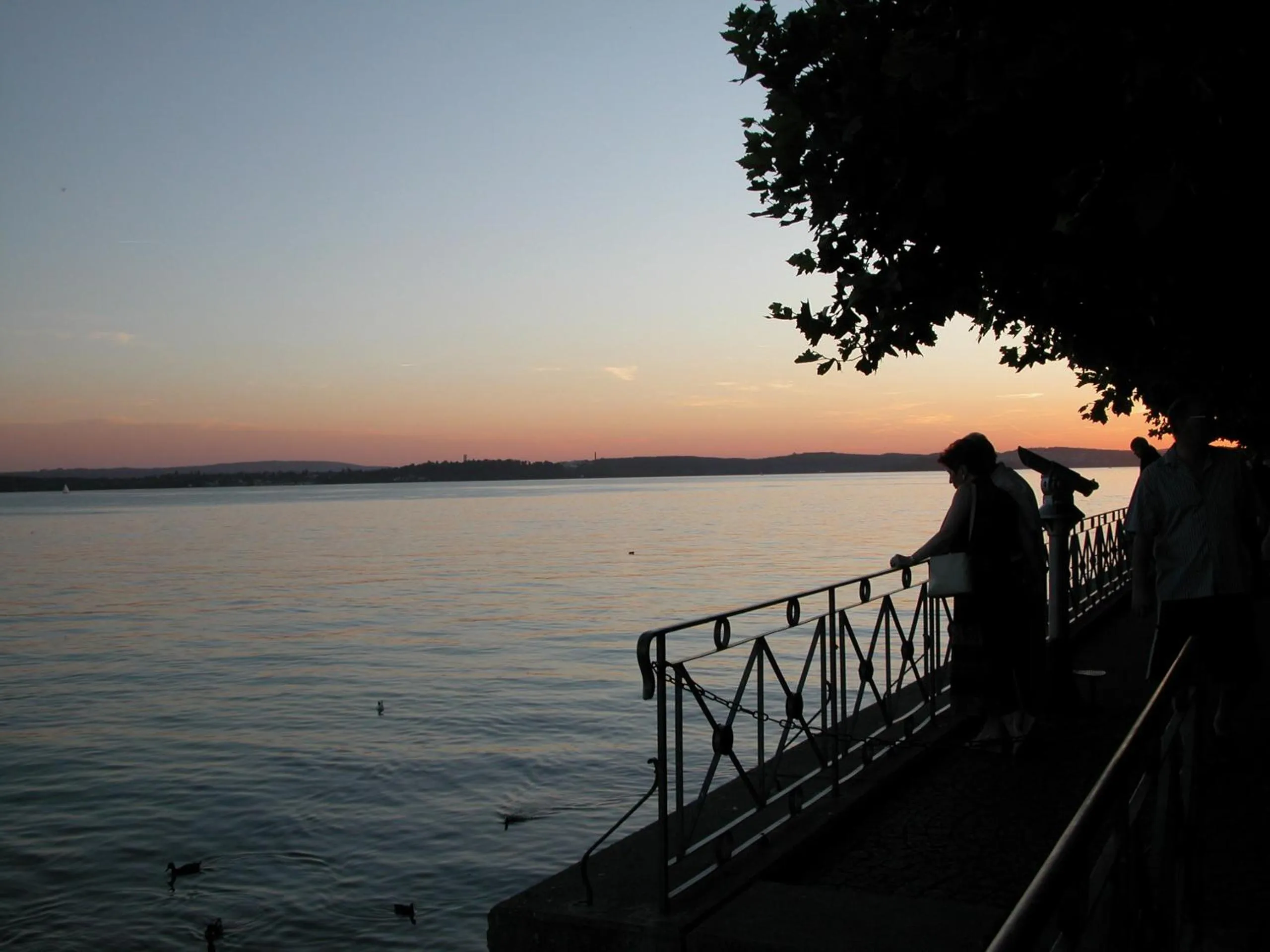 Sunset in Seehotel ZUR MÜNZ