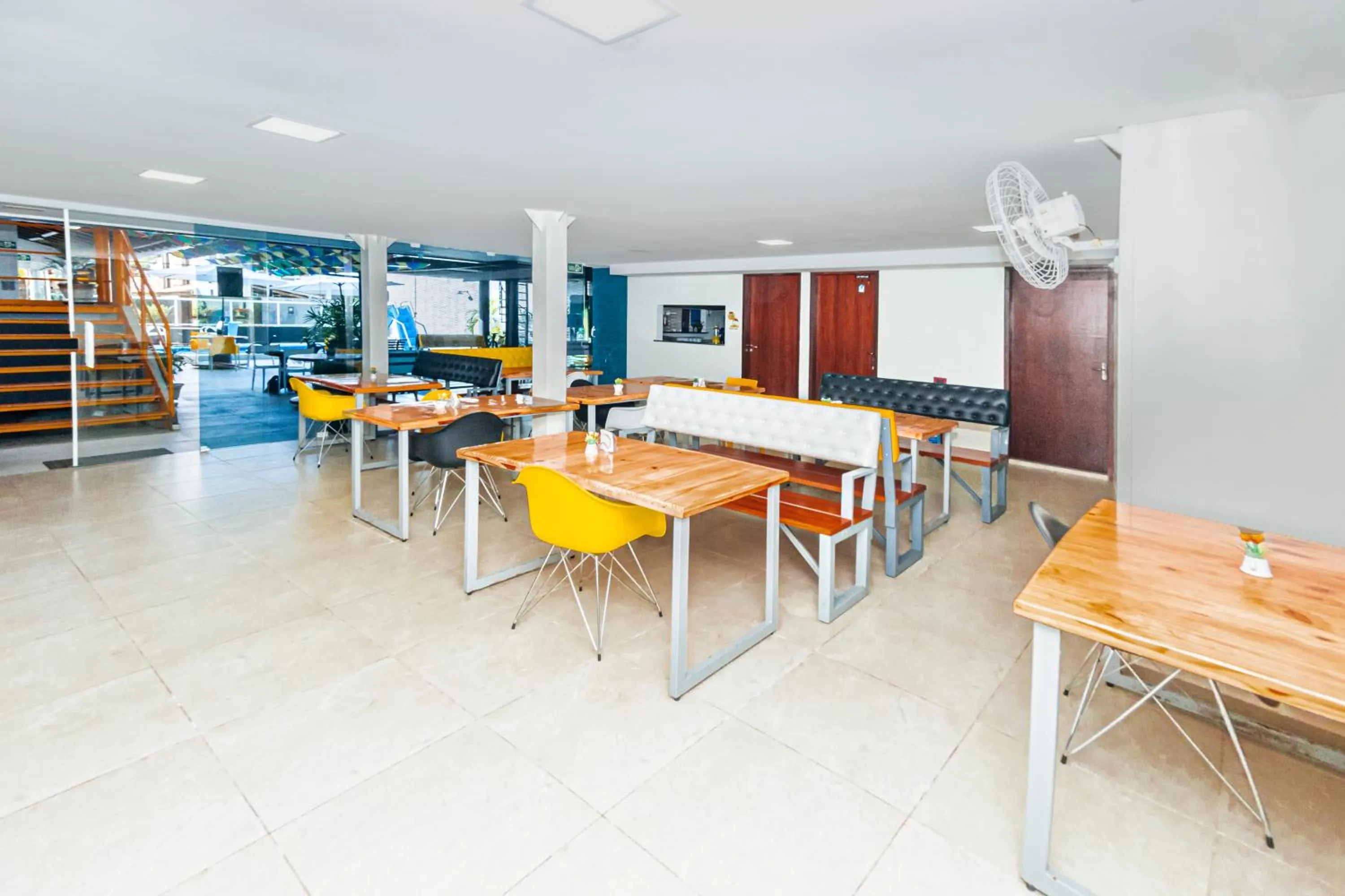 Dining area in Pousada Maanaim Porto