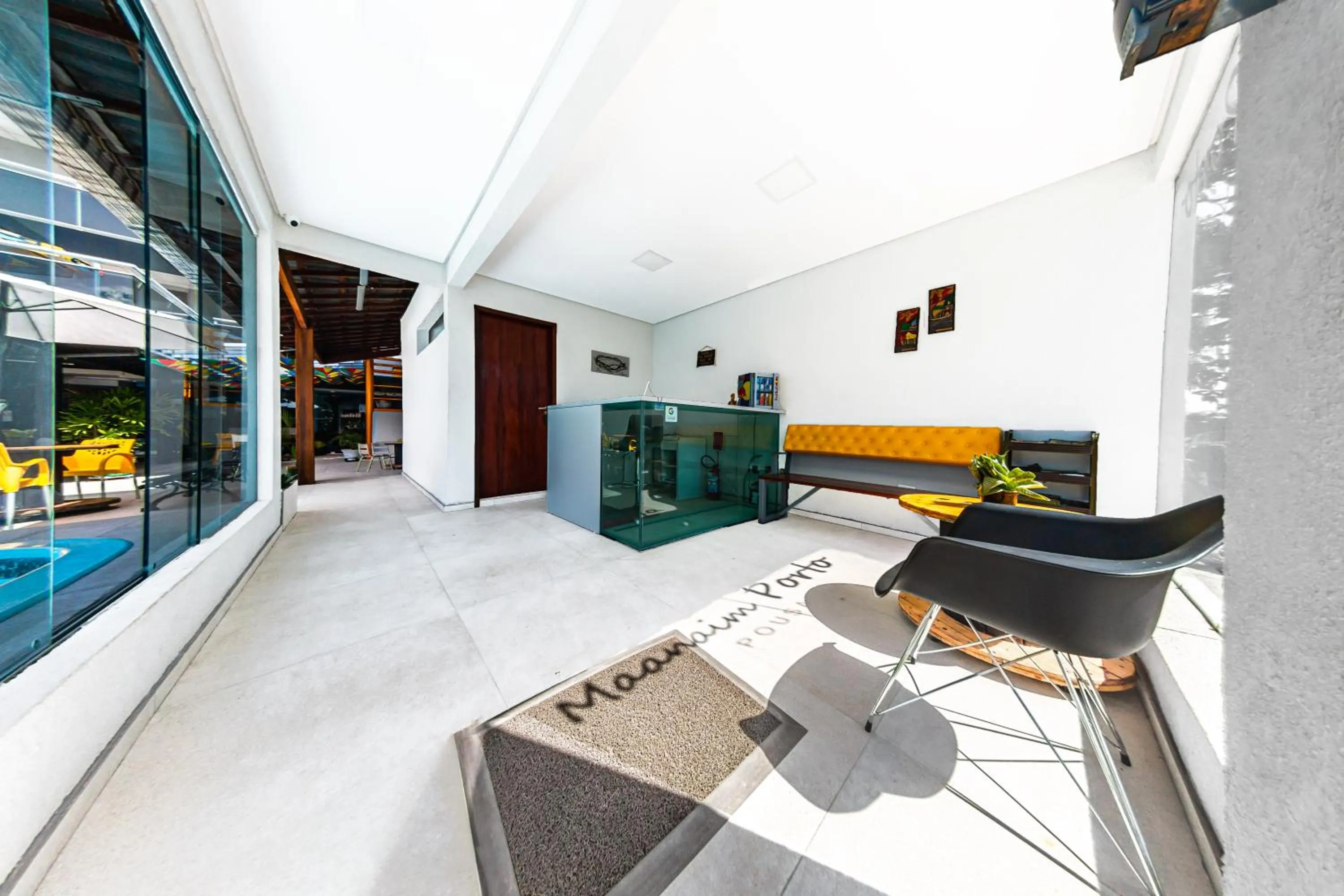 Lobby or reception in Pousada Maanaim Porto
