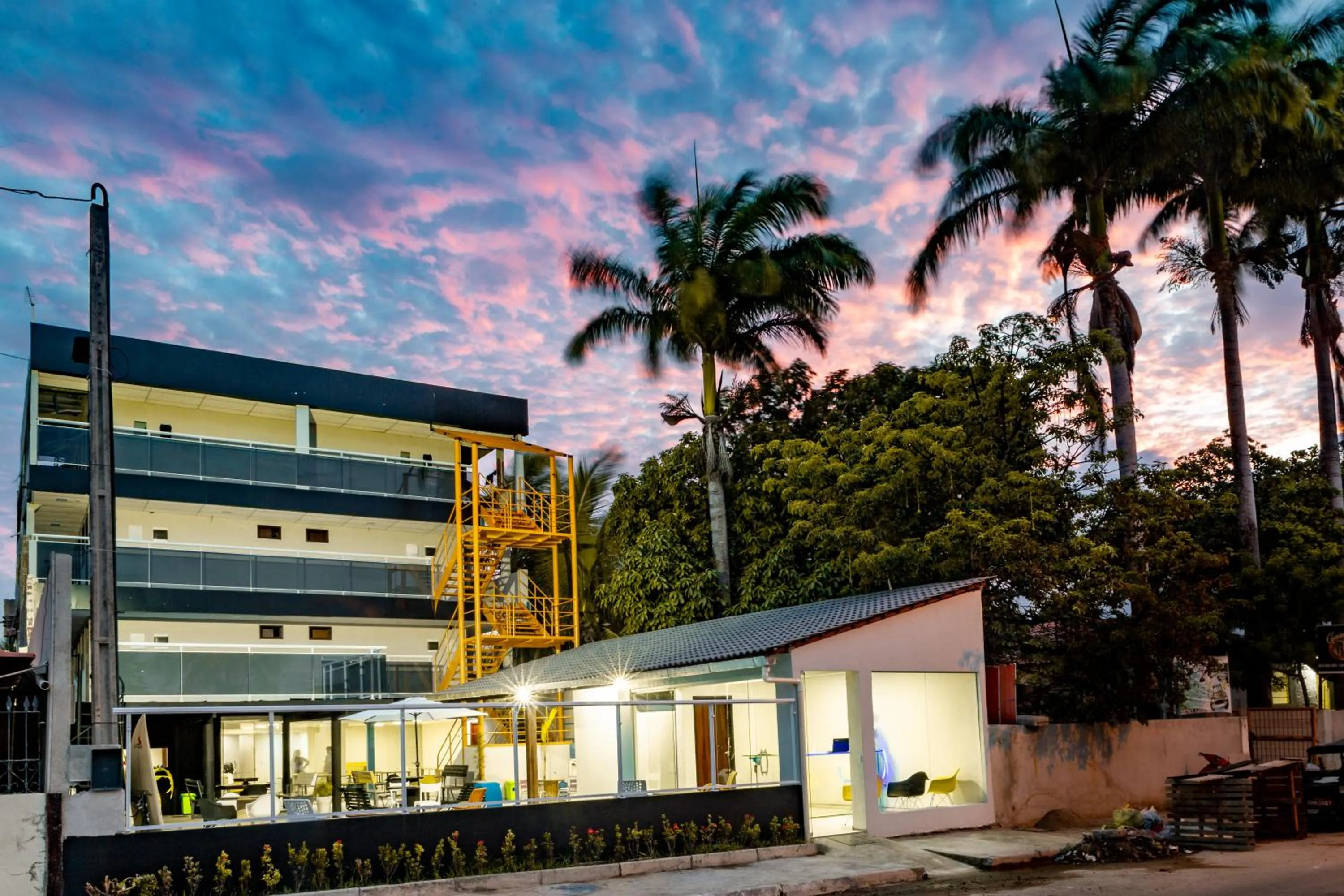 Property building in Pousada Maanaim Porto