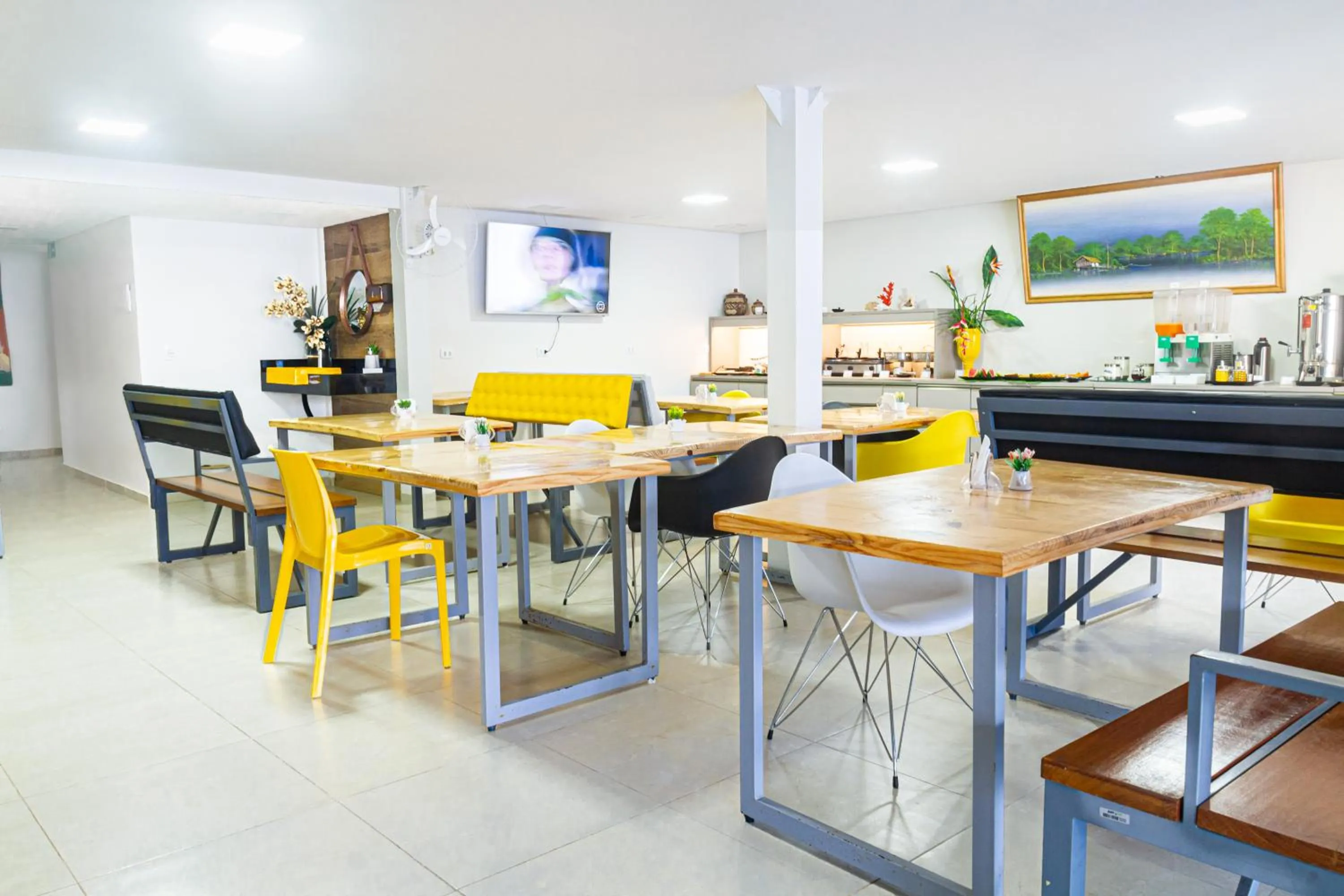 Dining area in Pousada Maanaim Porto