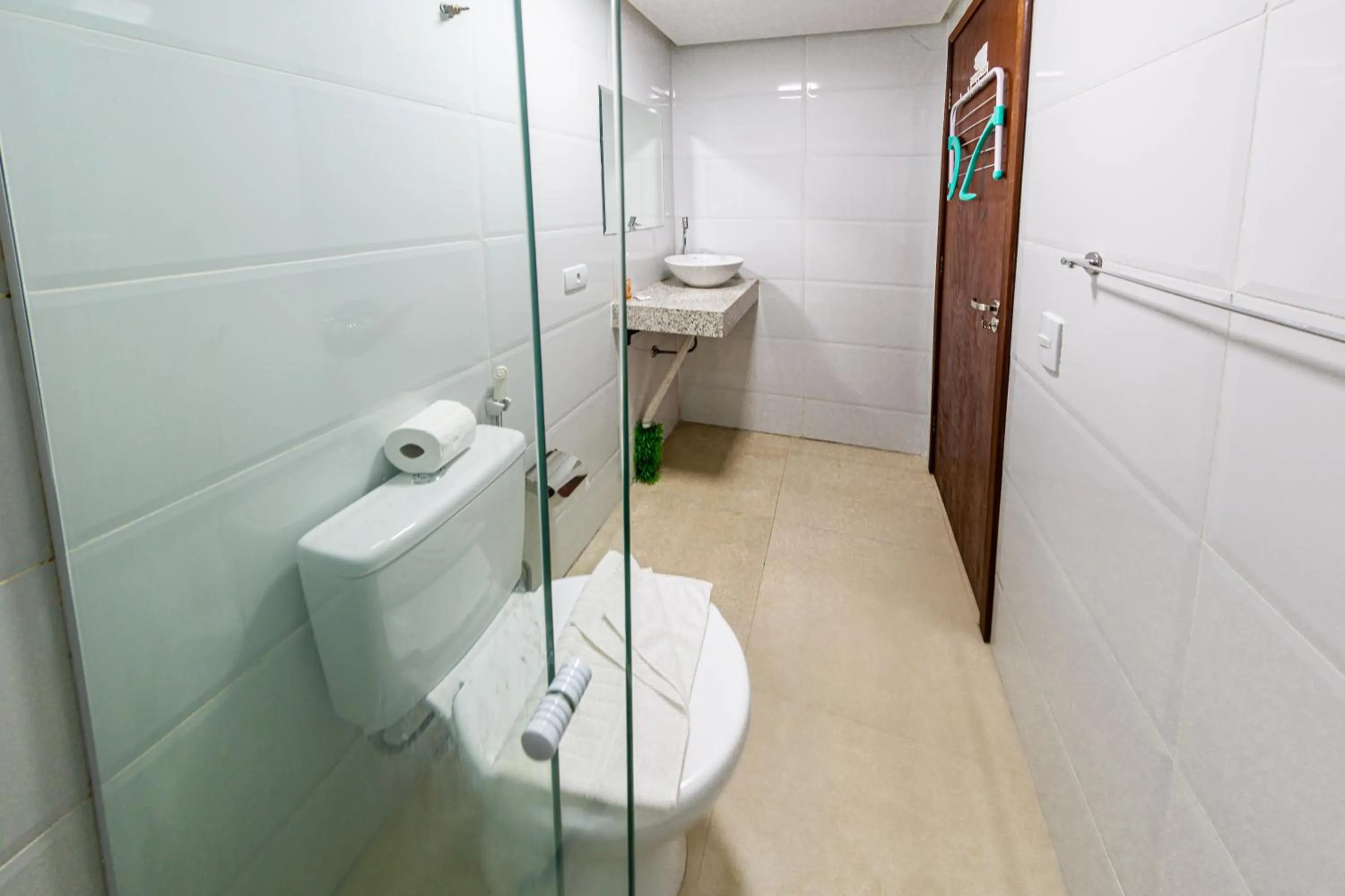 Shower in Pousada Maanaim Porto