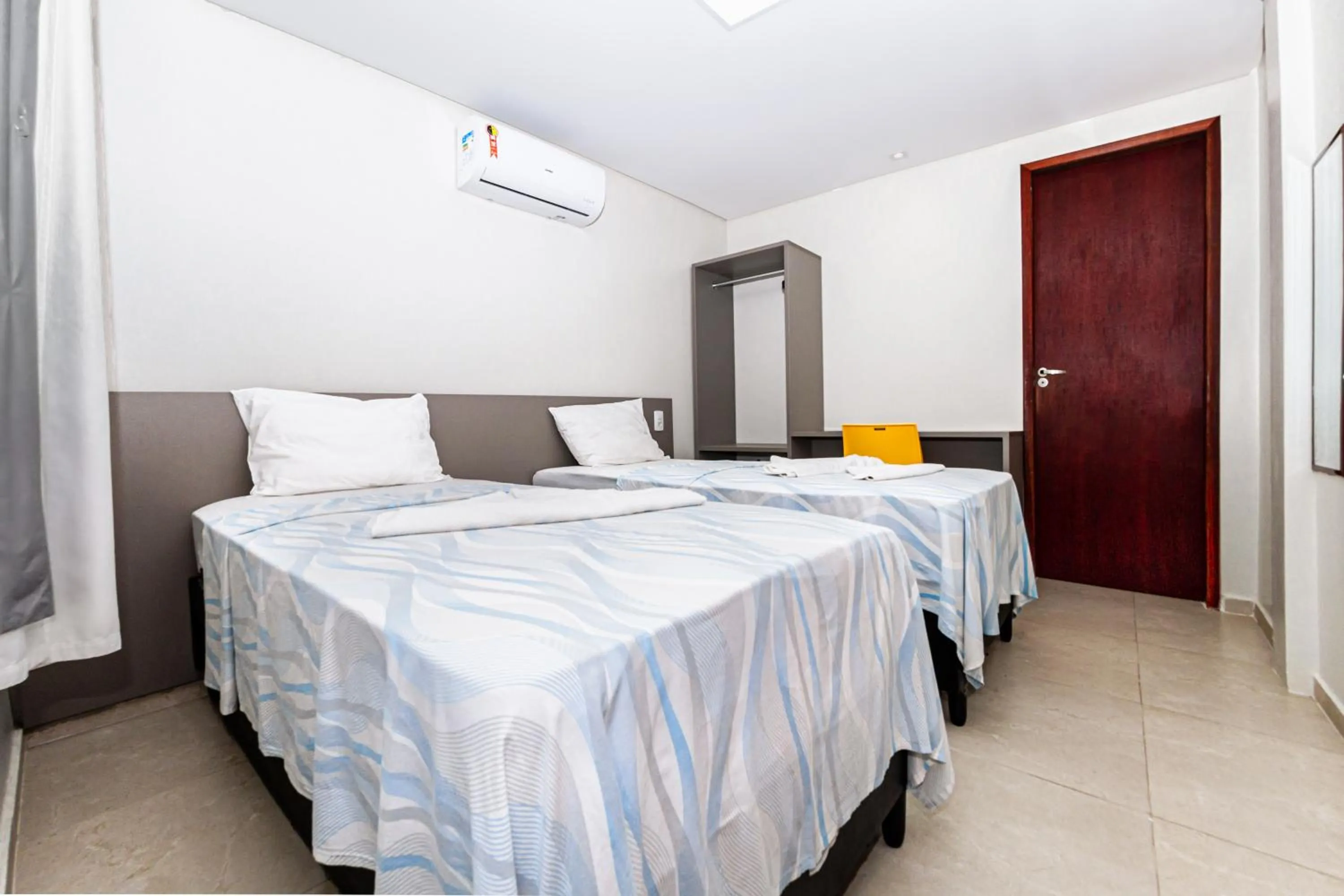 Bed in Pousada Maanaim Porto