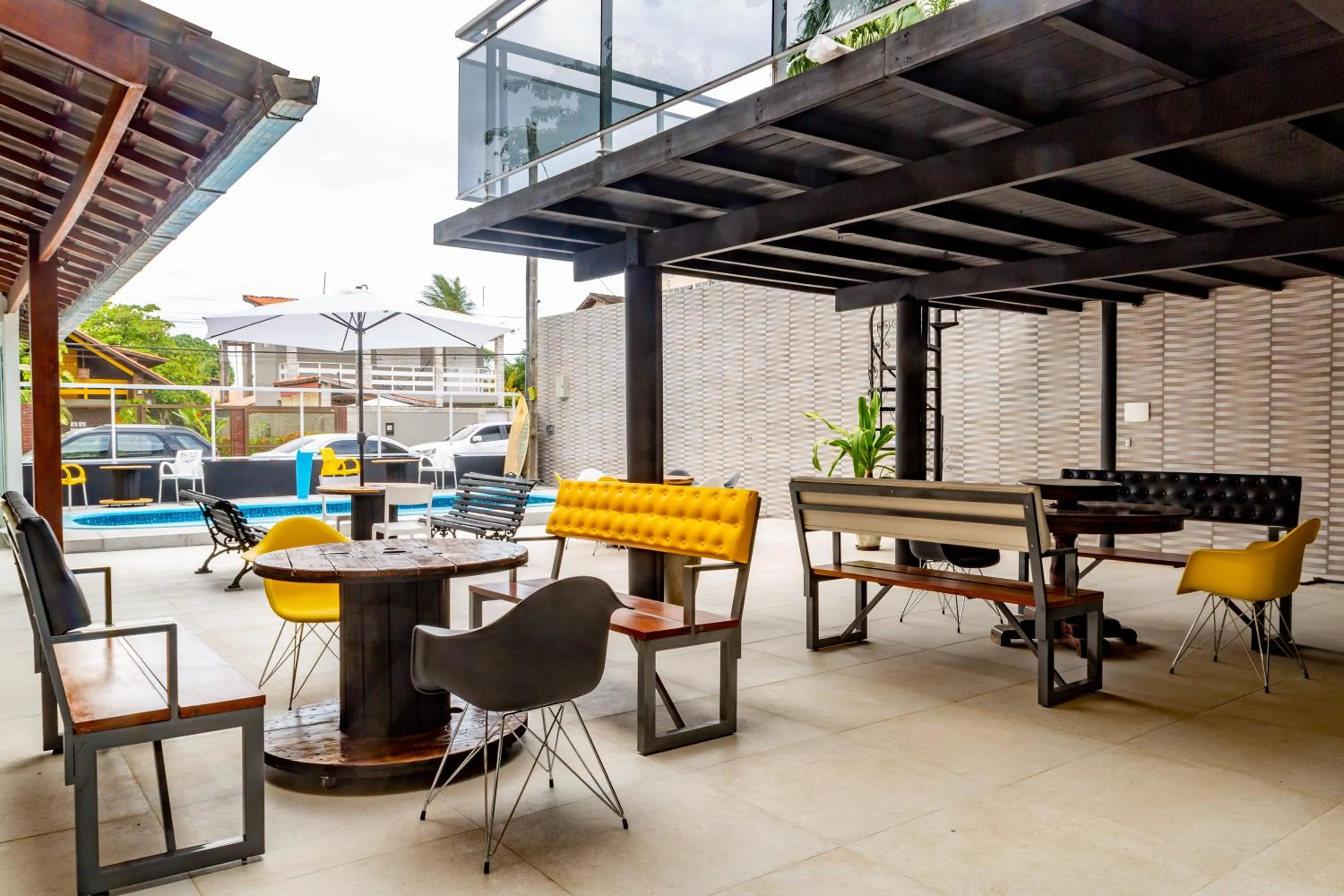 Property building in Pousada Maanaim Porto