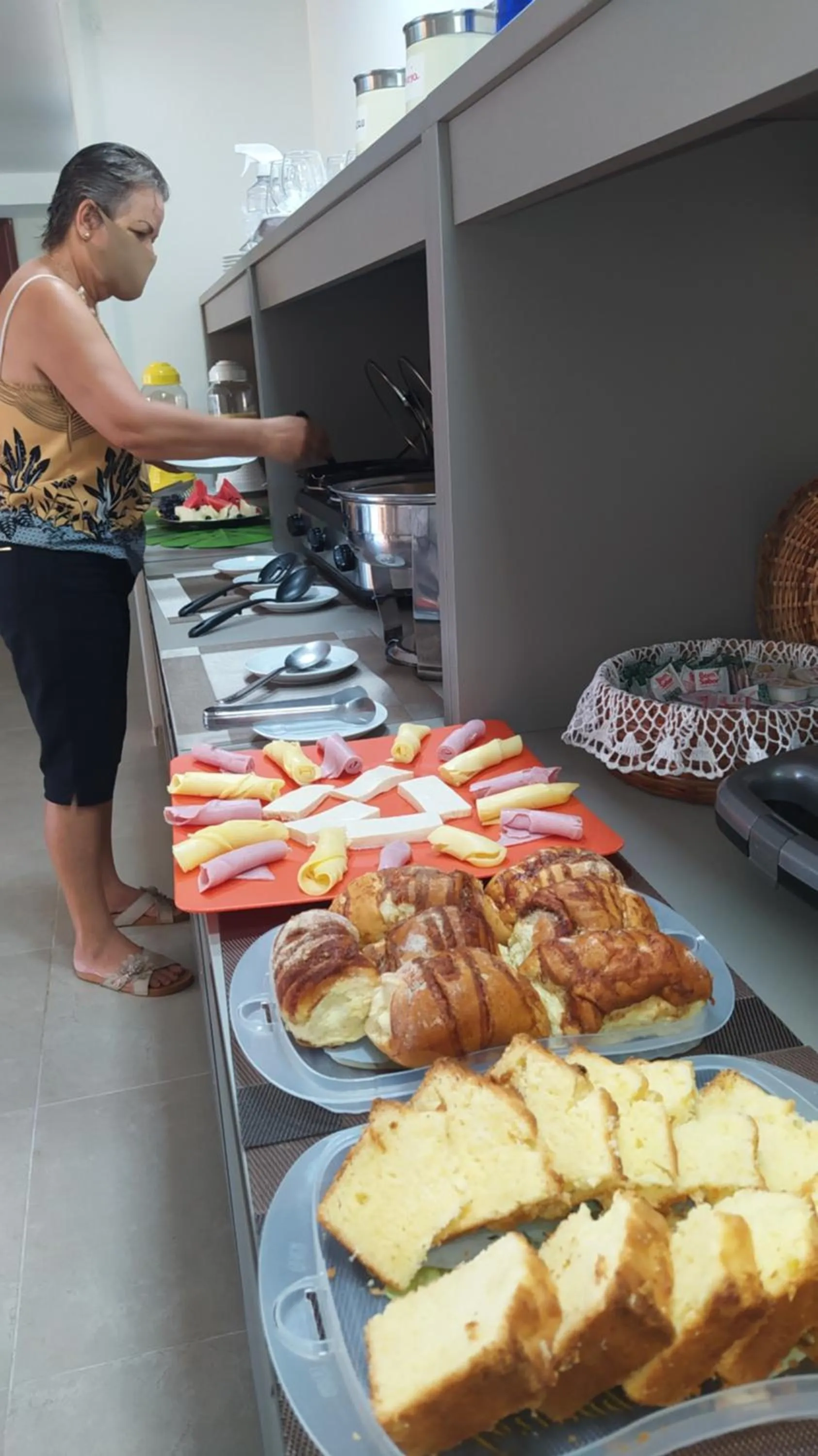 Breakfast in Pousada Maanaim Porto