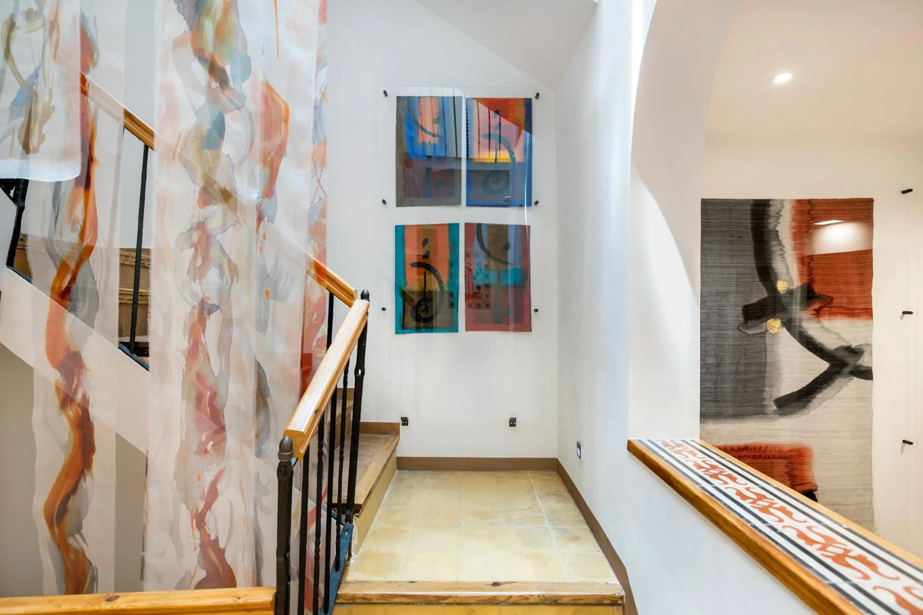 Decorative detail in Cal Roure Boutique Hotel