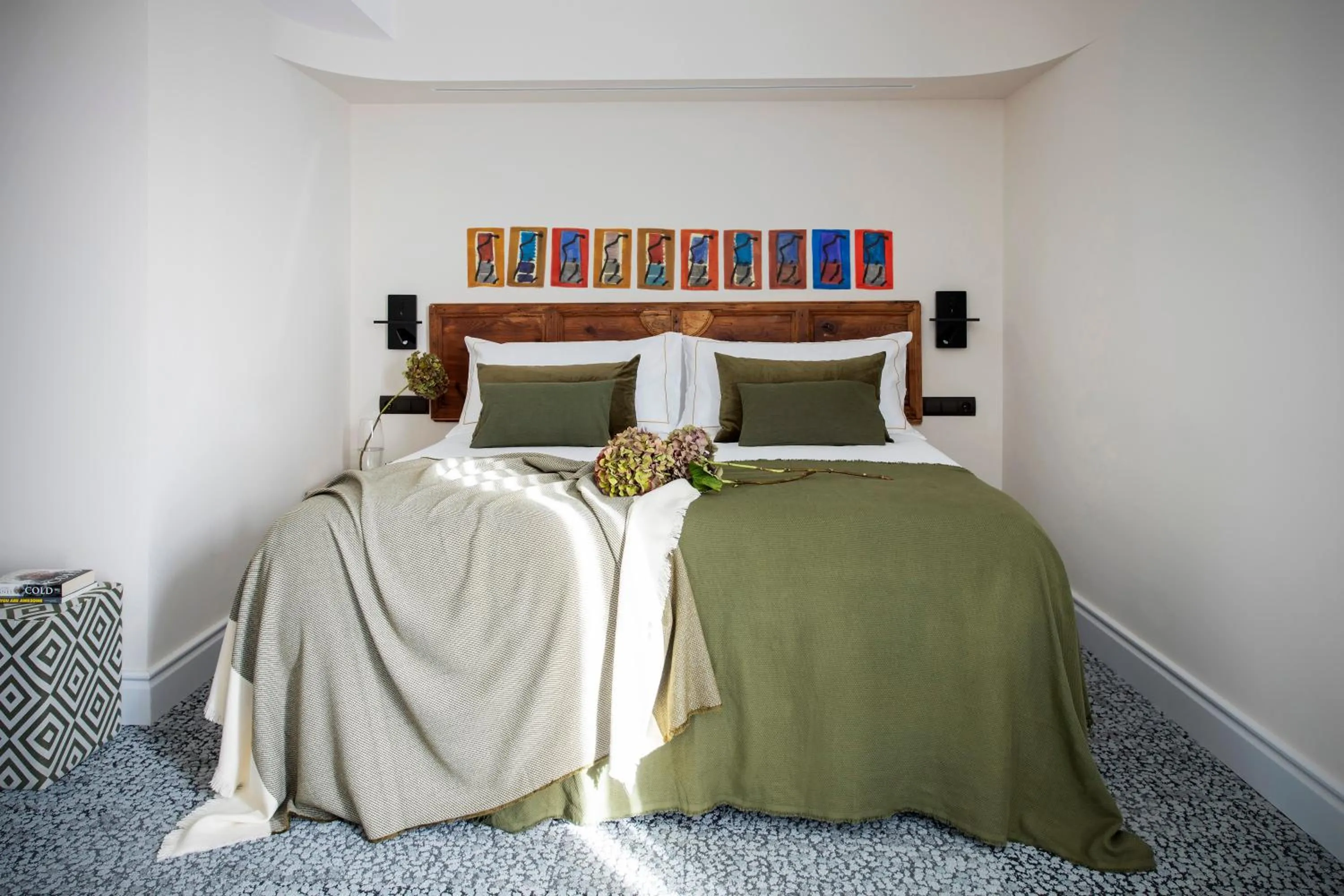 Bed in Cal Roure Boutique Hotel