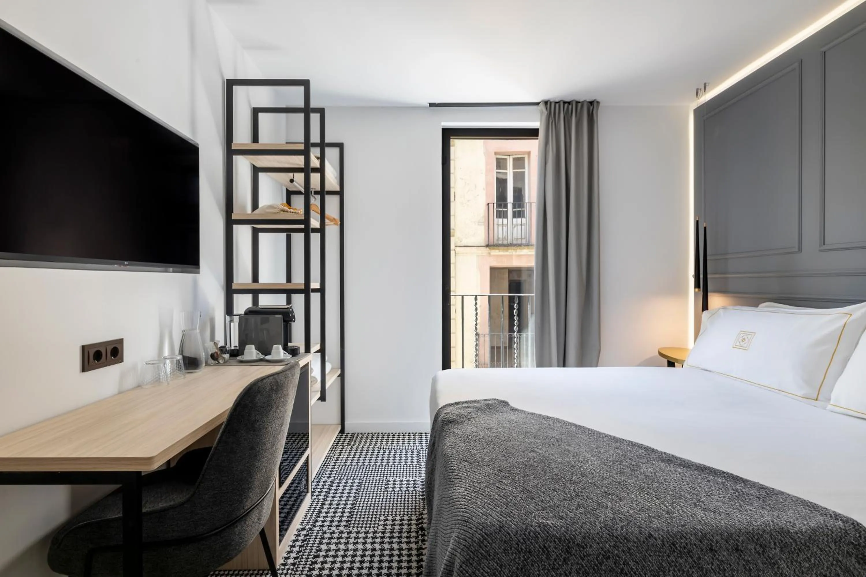 Bed in Cal Roure Boutique Hotel