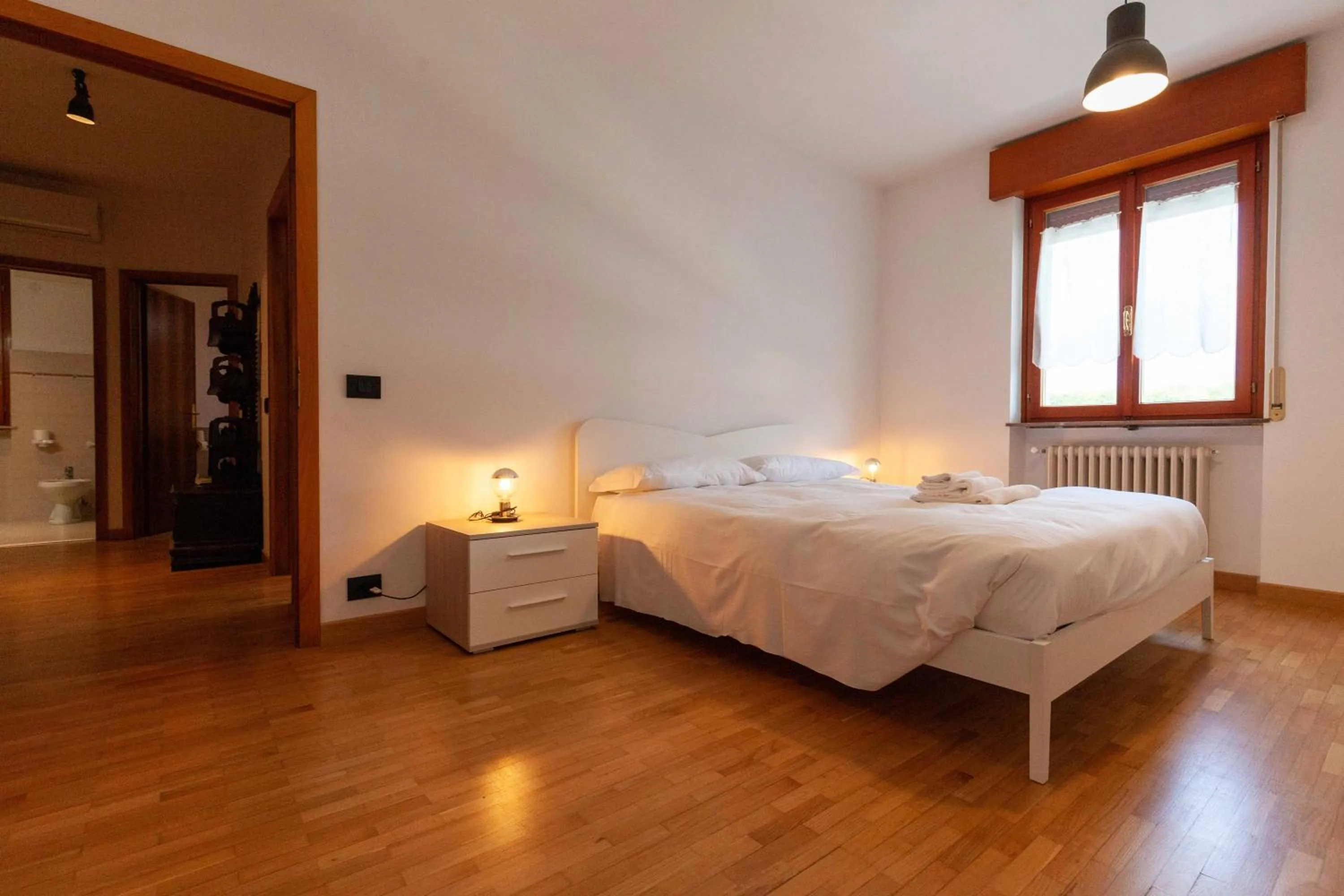Bedroom, Bed in Attico in Centro a Belluno - Marmolada