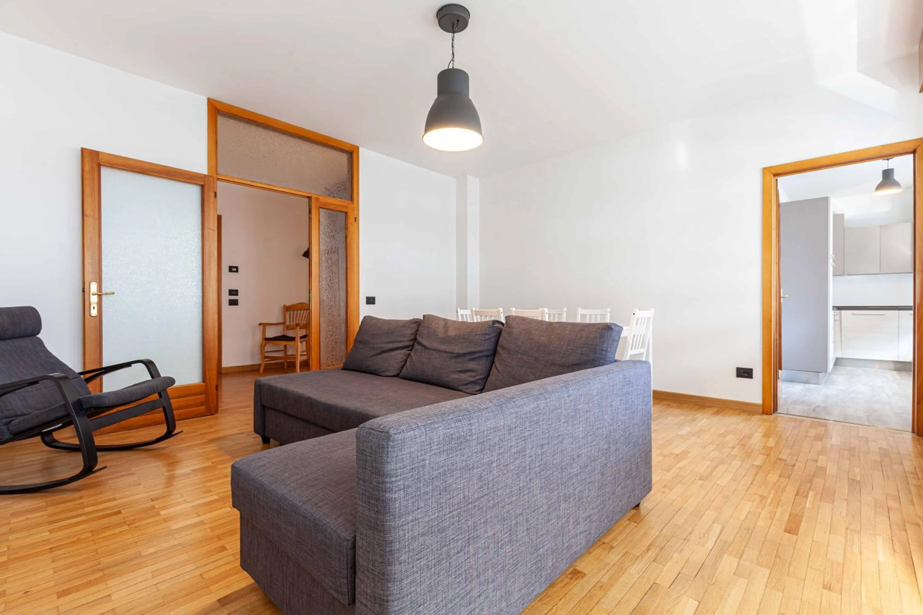 Living room in Attico in Centro a Belluno - Marmolada