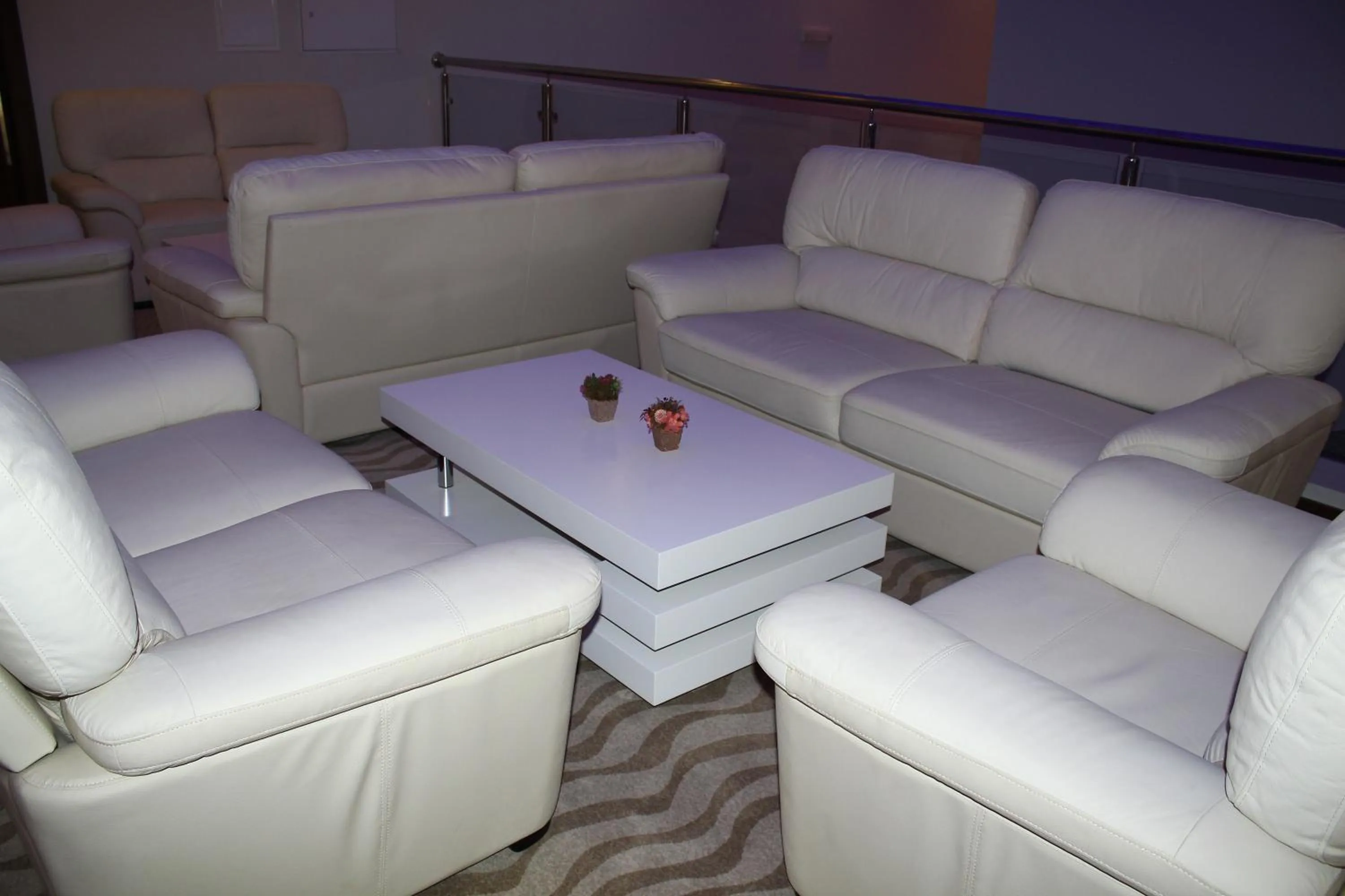 Seating area in Hotel Franca