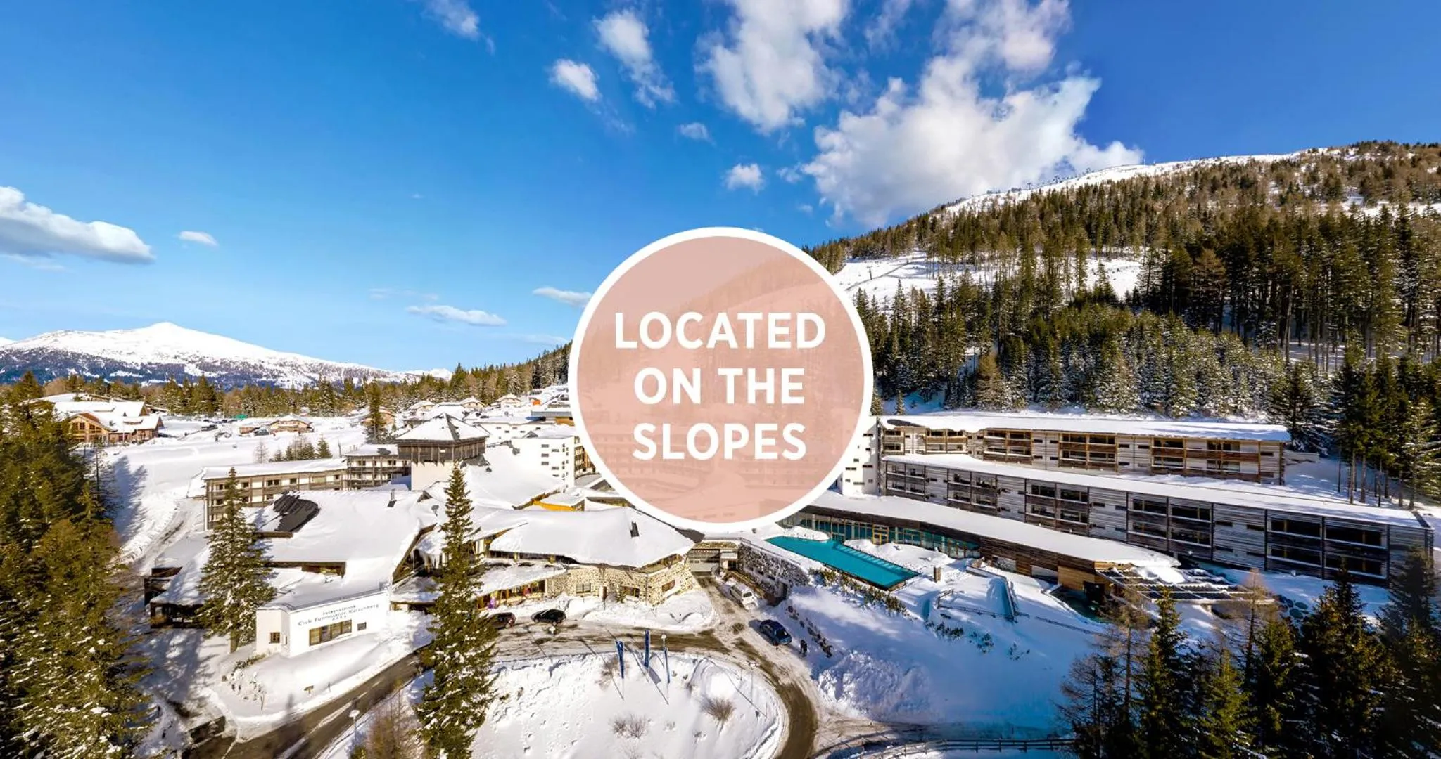 Property building in Falkensteiner Club Funimation Katschberg