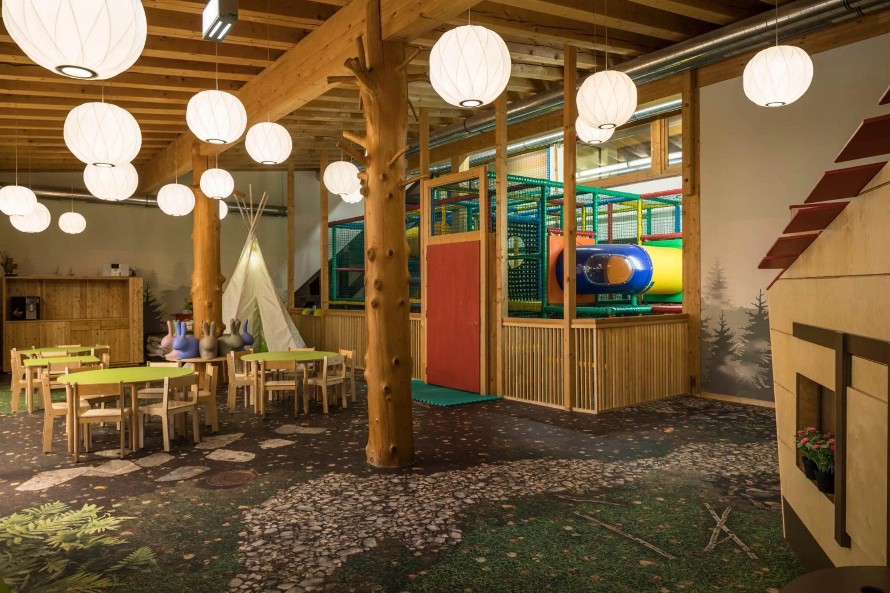 Children play ground in Falkensteiner Club Funimation Katschberg