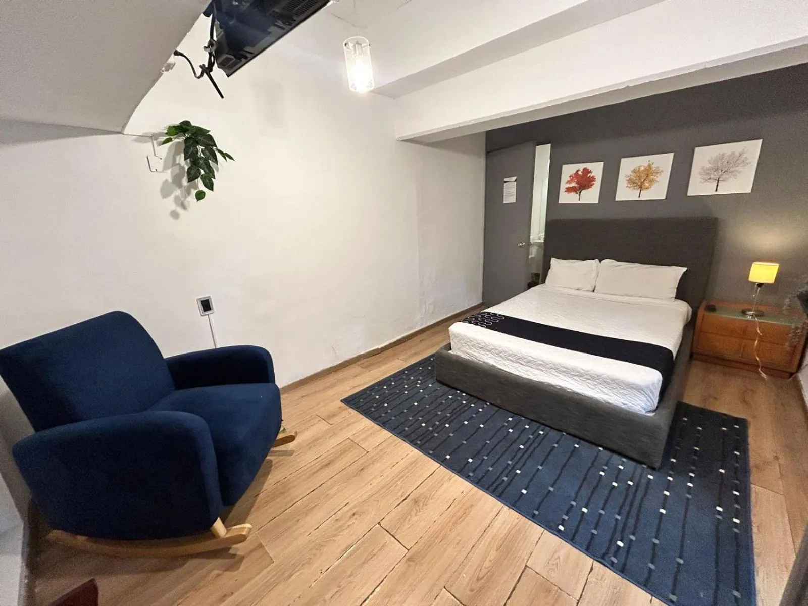 Photo of the whole room, Bed in Singular Goldsmith