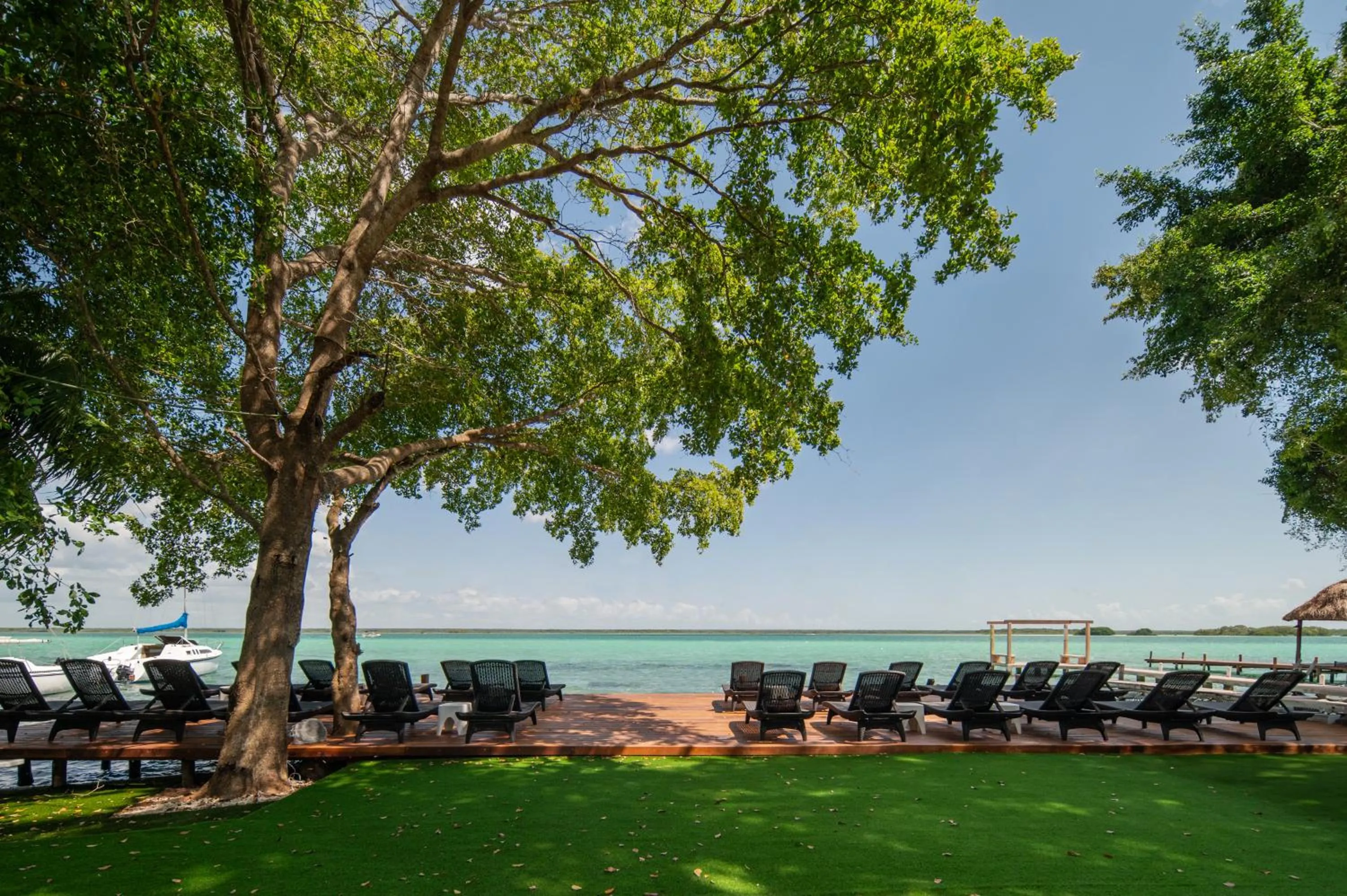 Lake view in Casa Aakal Lagoon Front