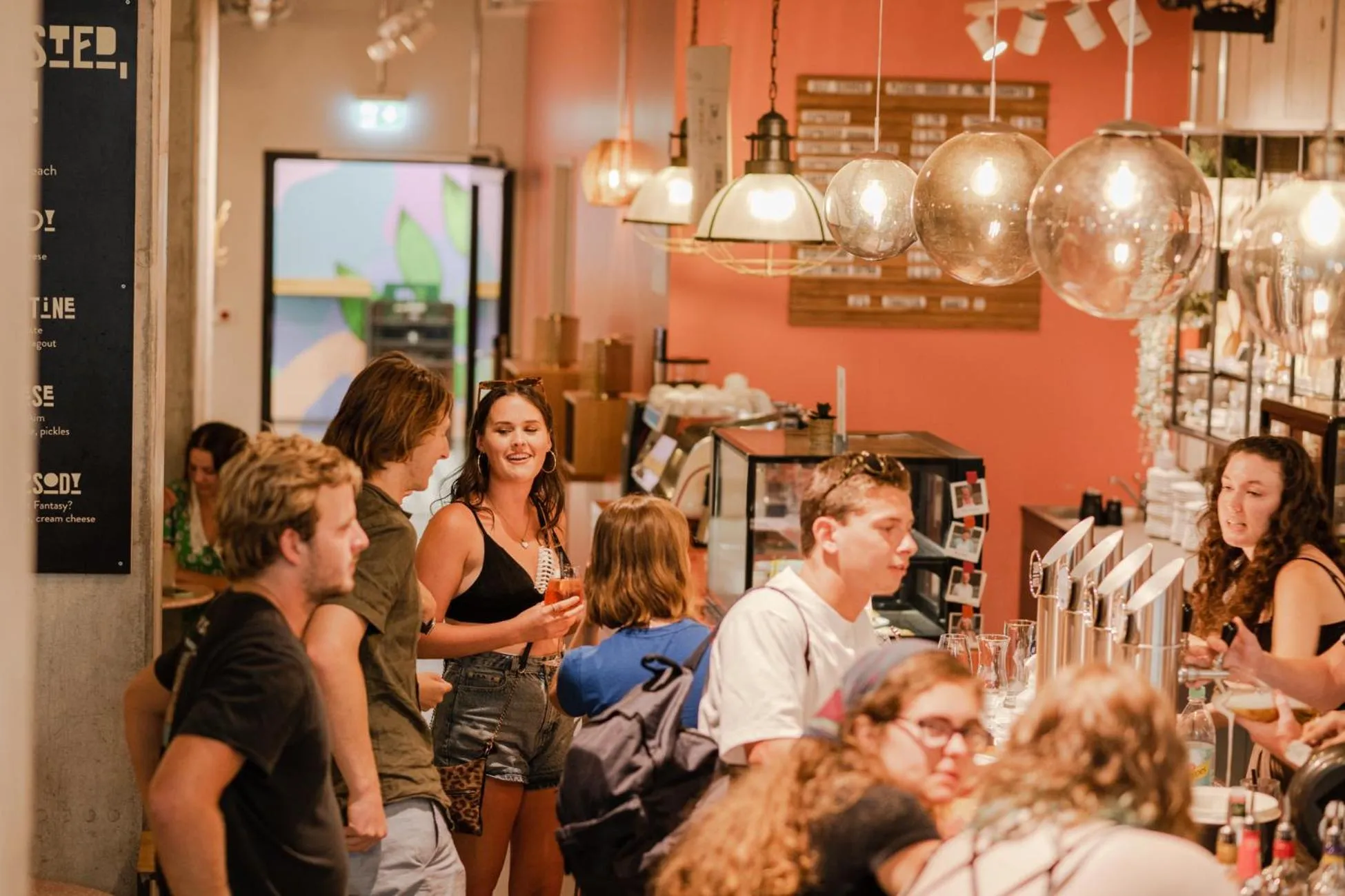 People in Wombat's City Hostel Munich Werksviertel