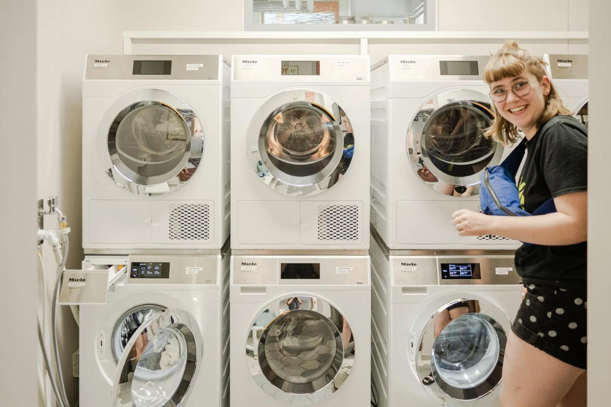 laundry in Wombat's City Hostel Munich Werksviertel