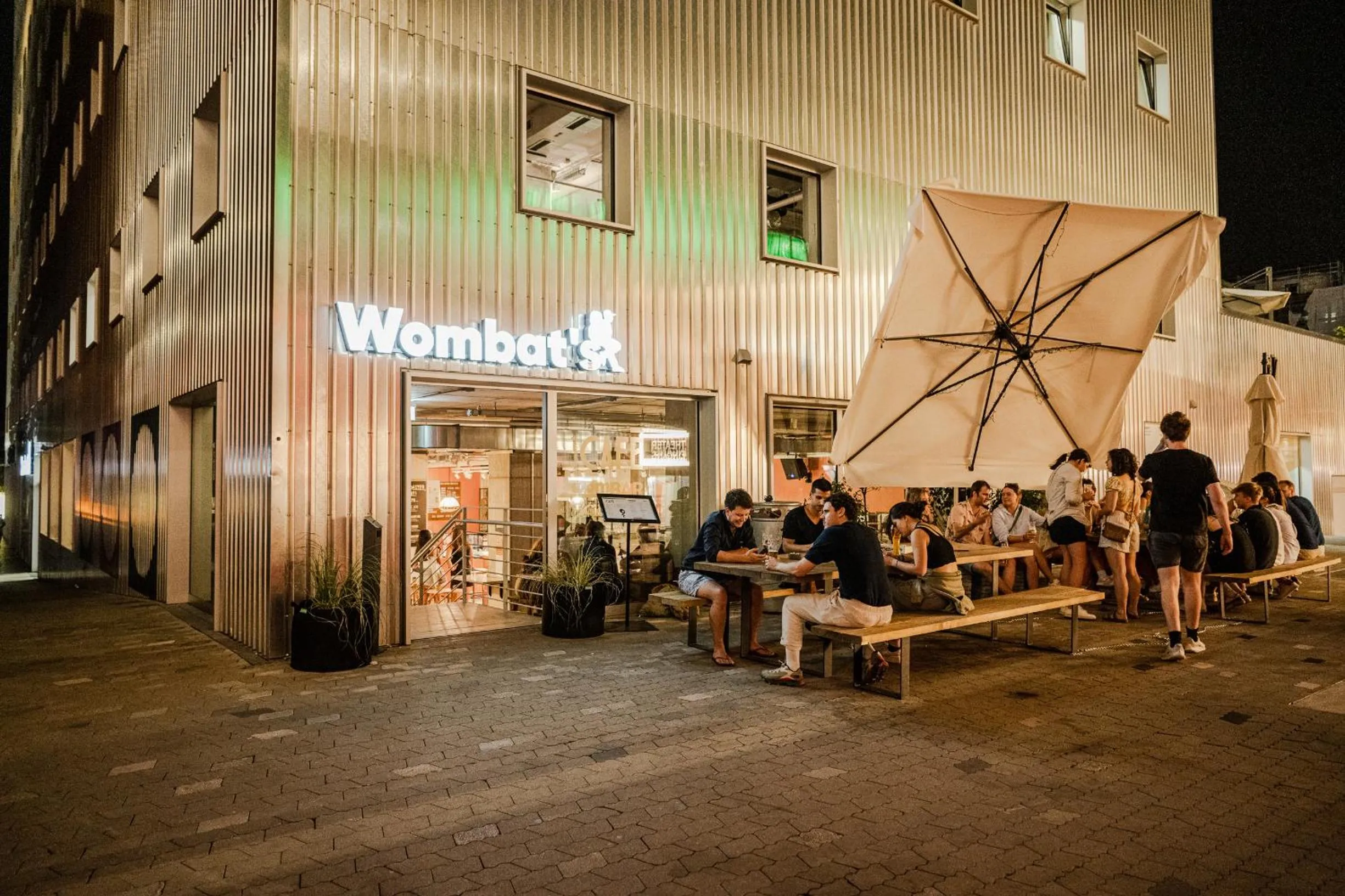 Property building in Wombat's City Hostel Munich Werksviertel