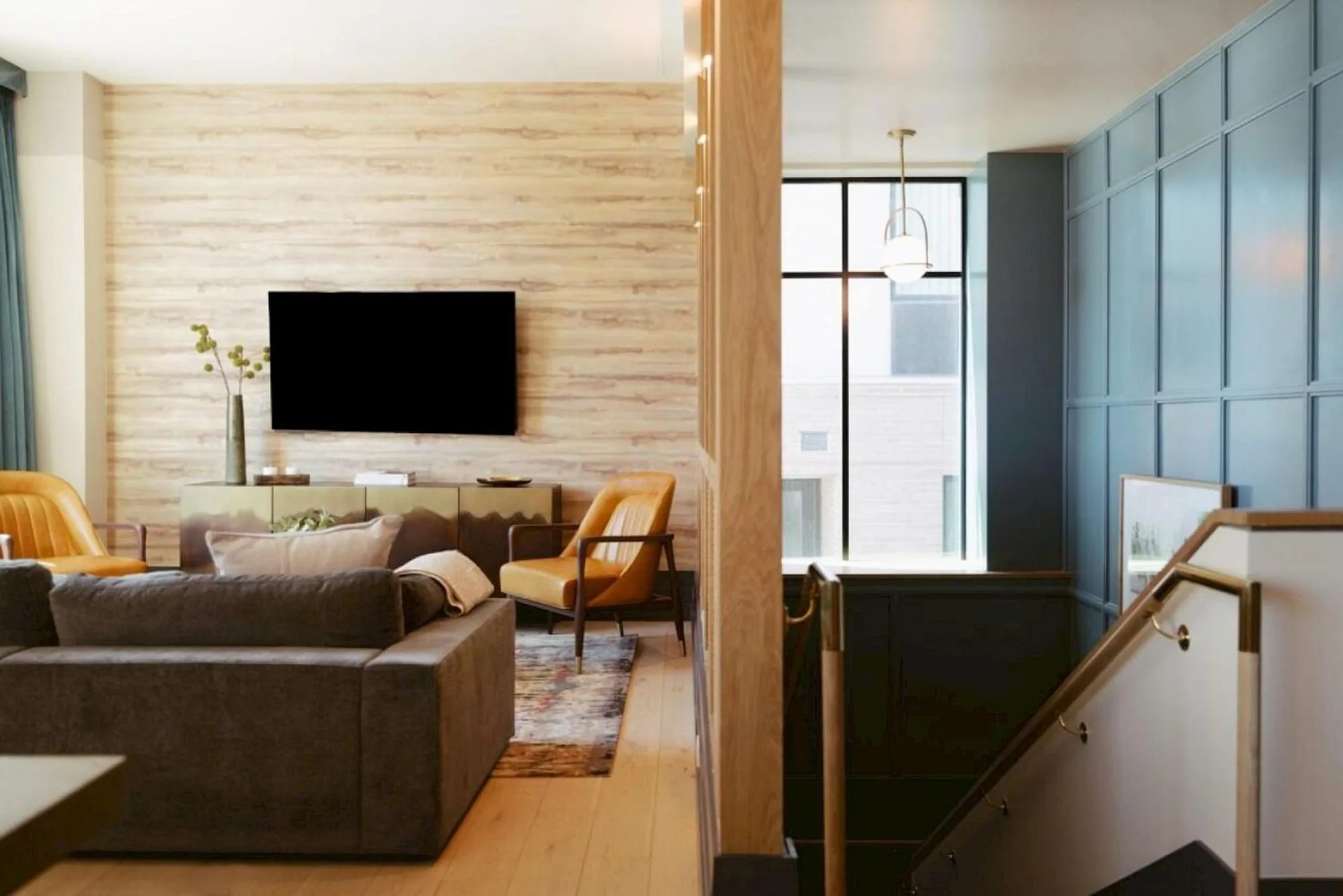 Living room in Clayton Hotel & Members Club