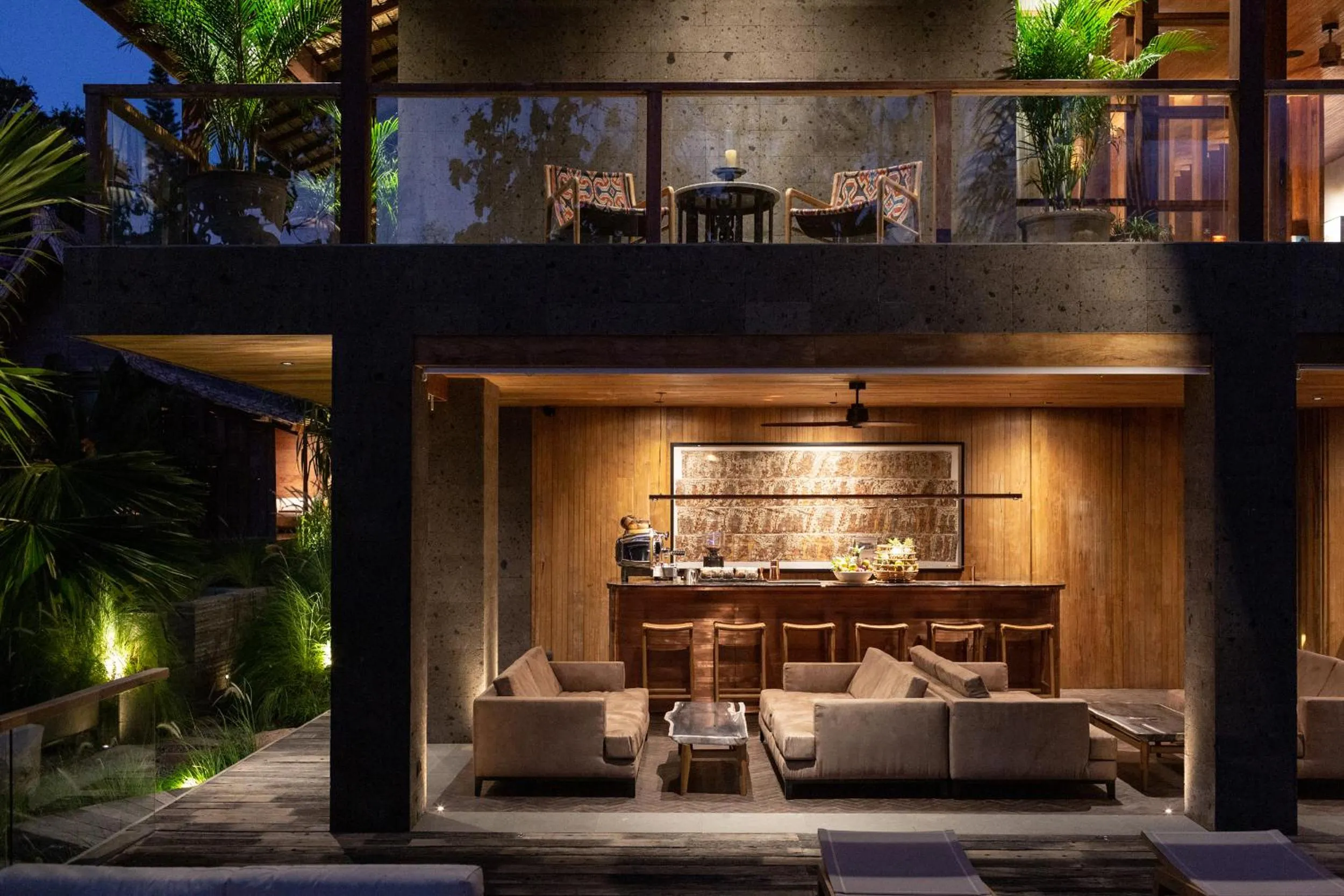 Lounge or bar in The Asa Maia - Bespoke Wellness Resort