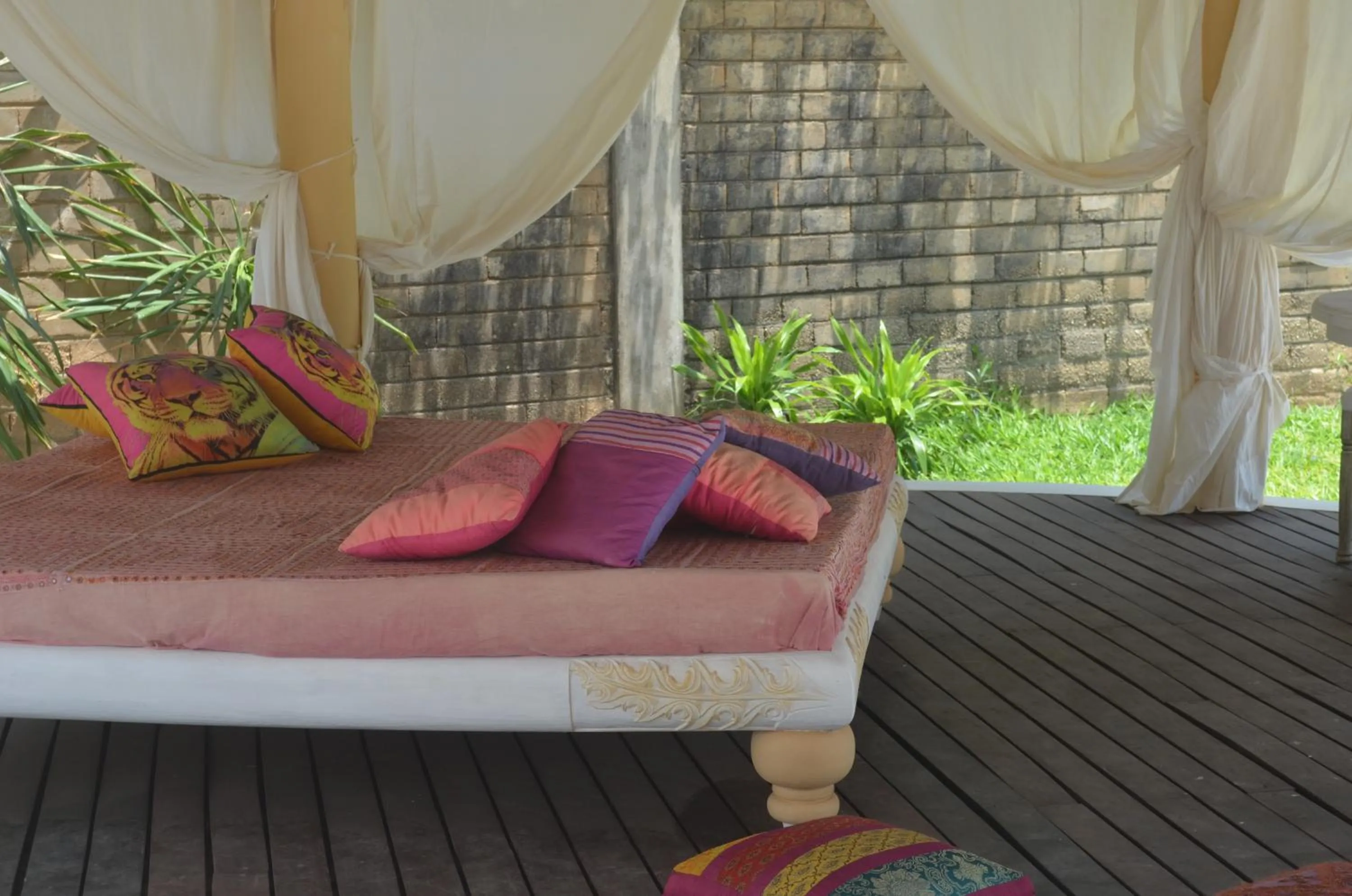 Garden in Ndoto Boutique Hotel