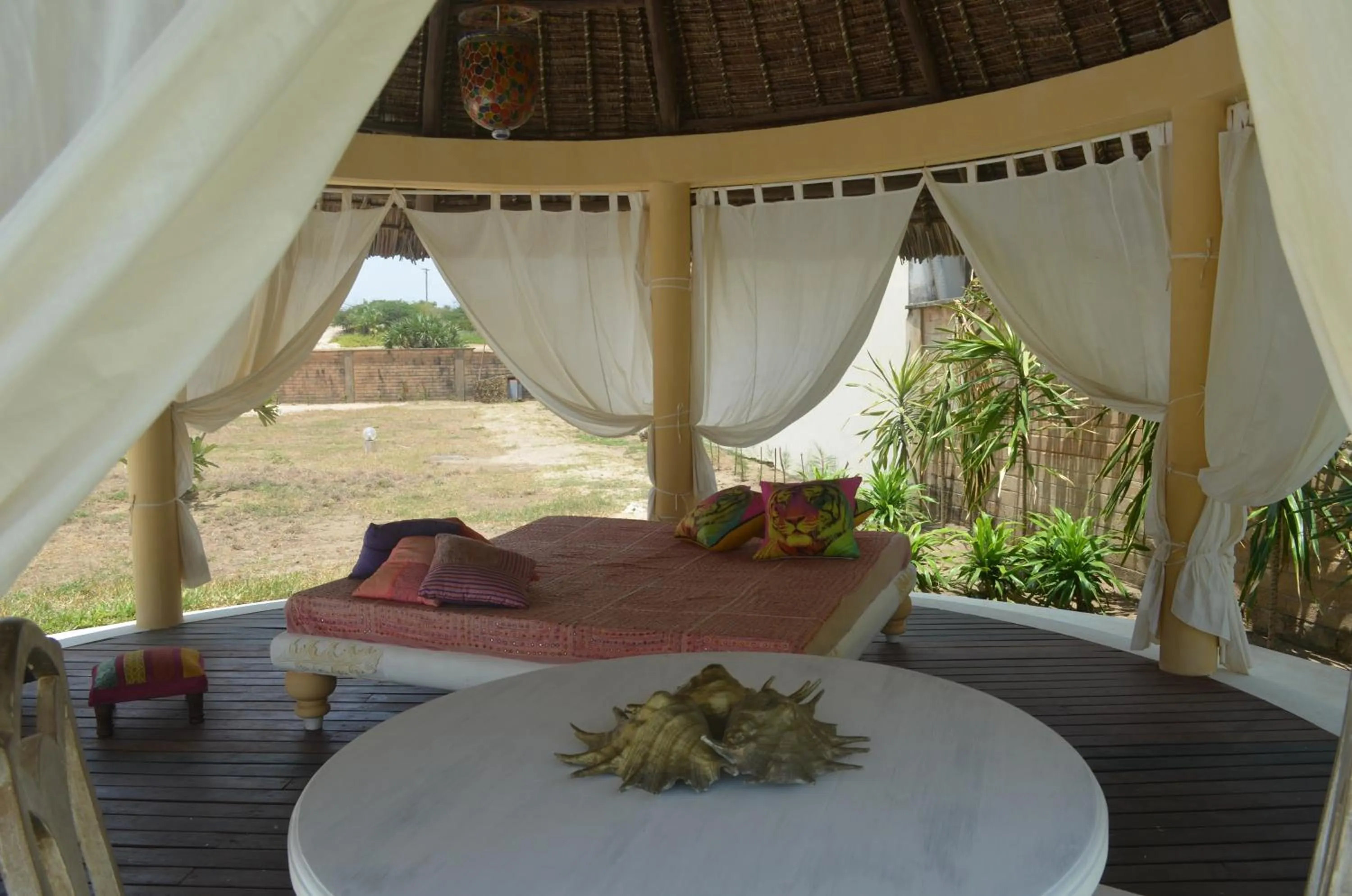 Garden view in Ndoto Boutique Hotel