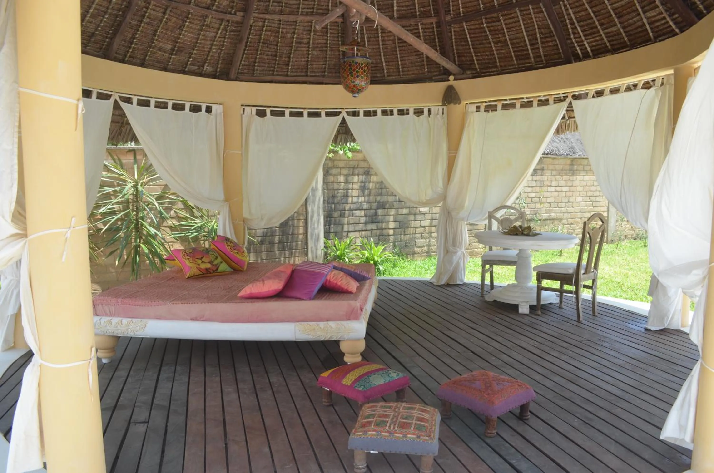 Garden in Ndoto Boutique Hotel