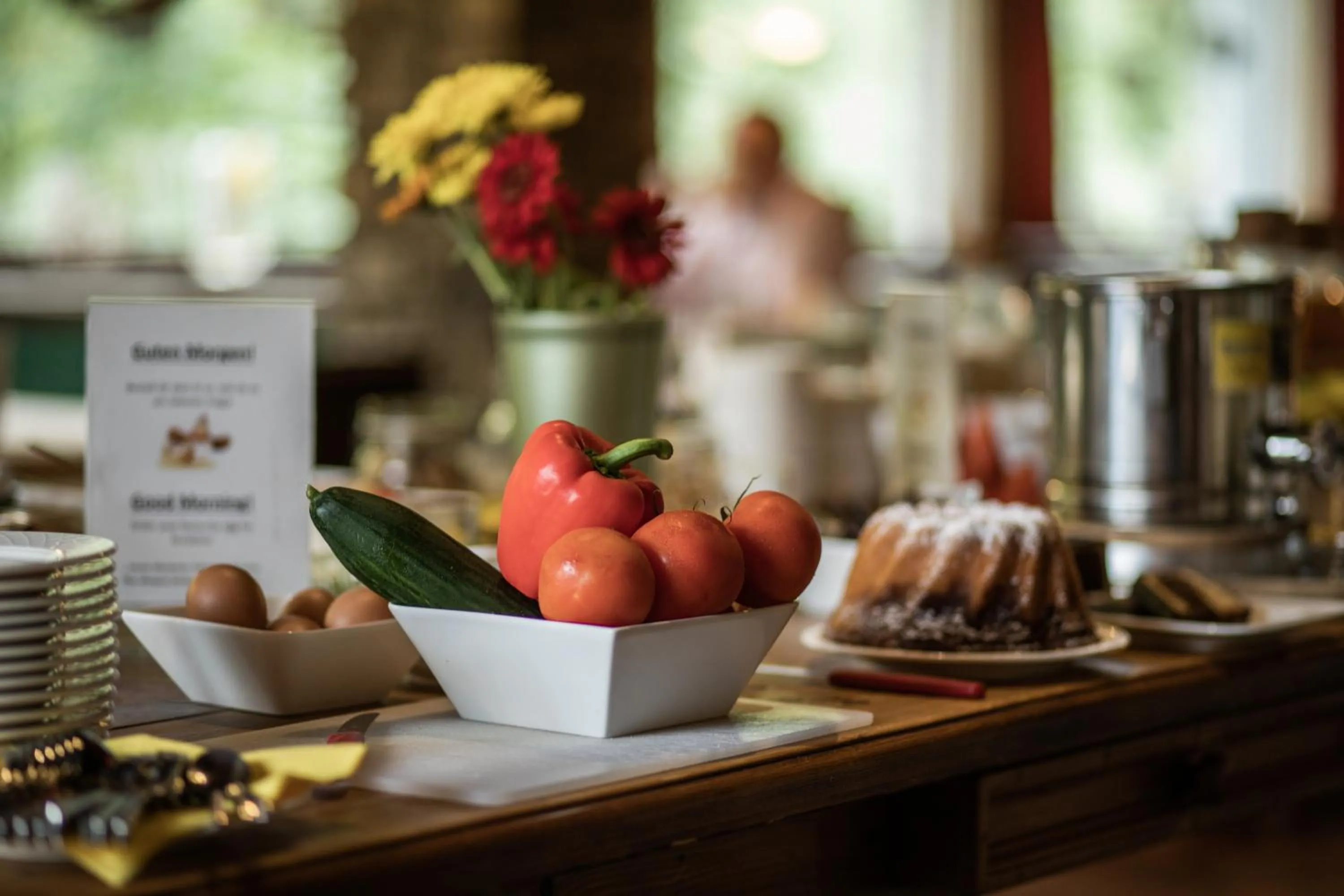Buffet breakfast in Hotel Obermayr