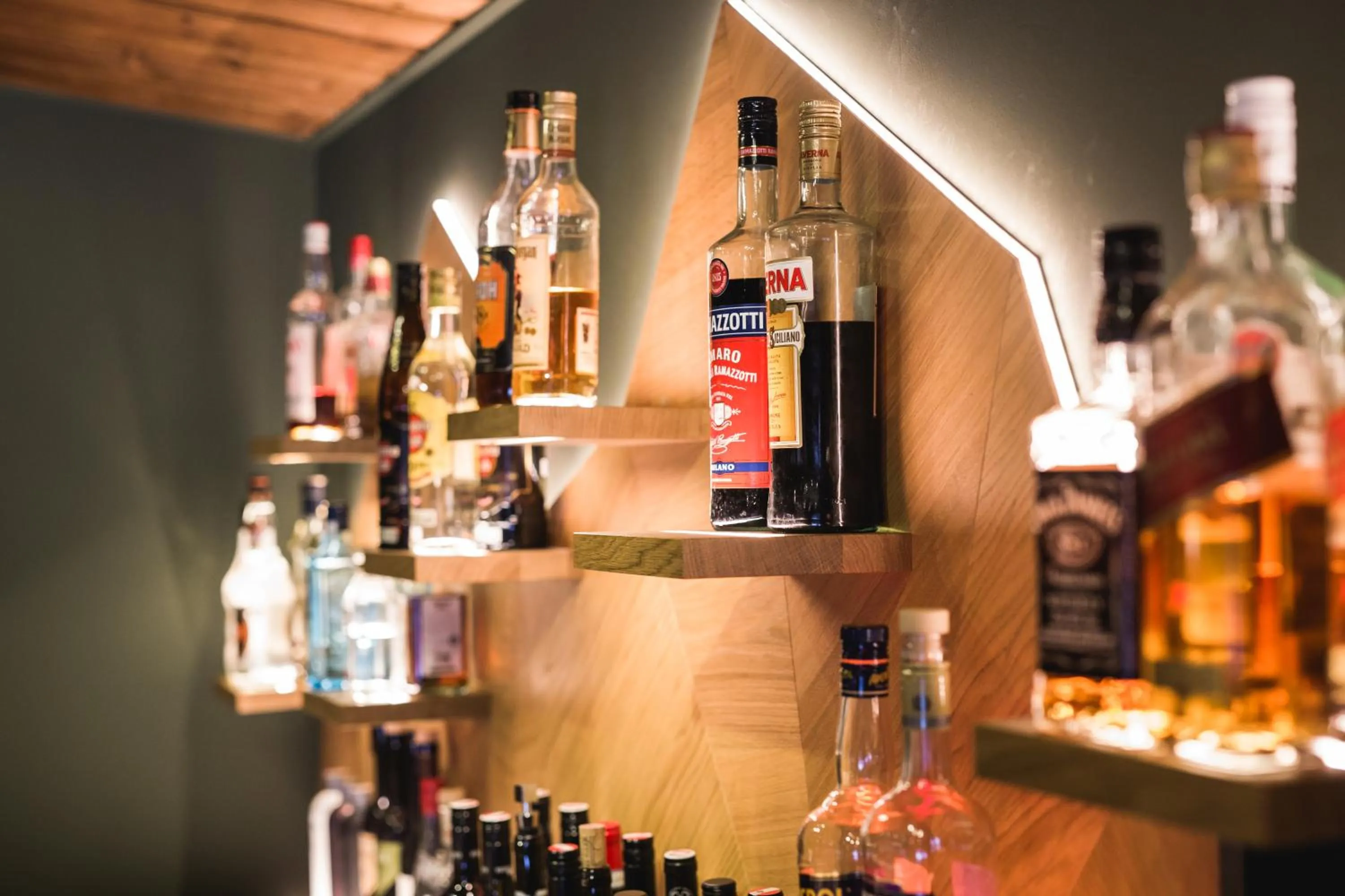 Lounge or bar in Hotel Obermayr