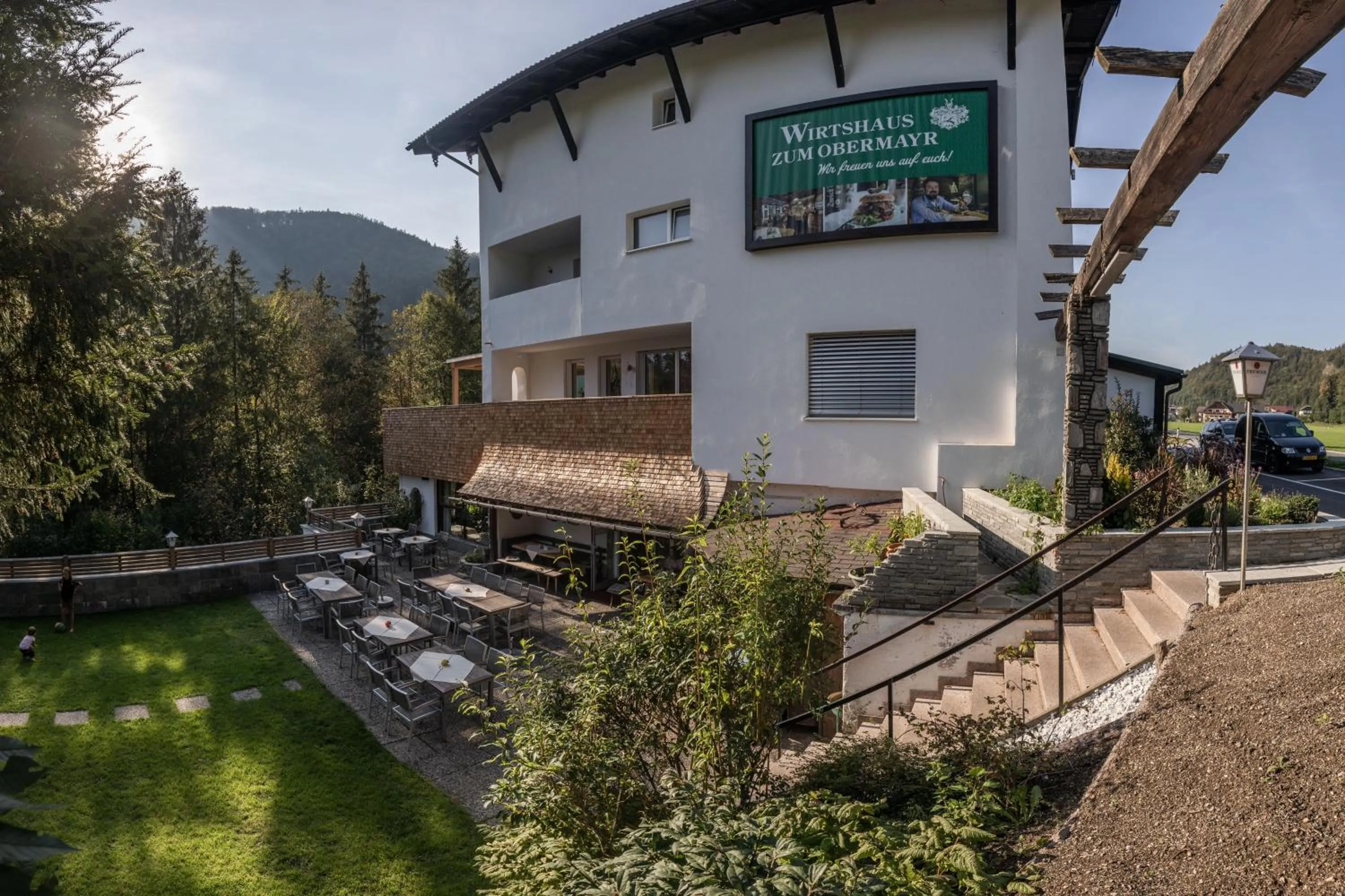 Property building in Hotel Obermayr