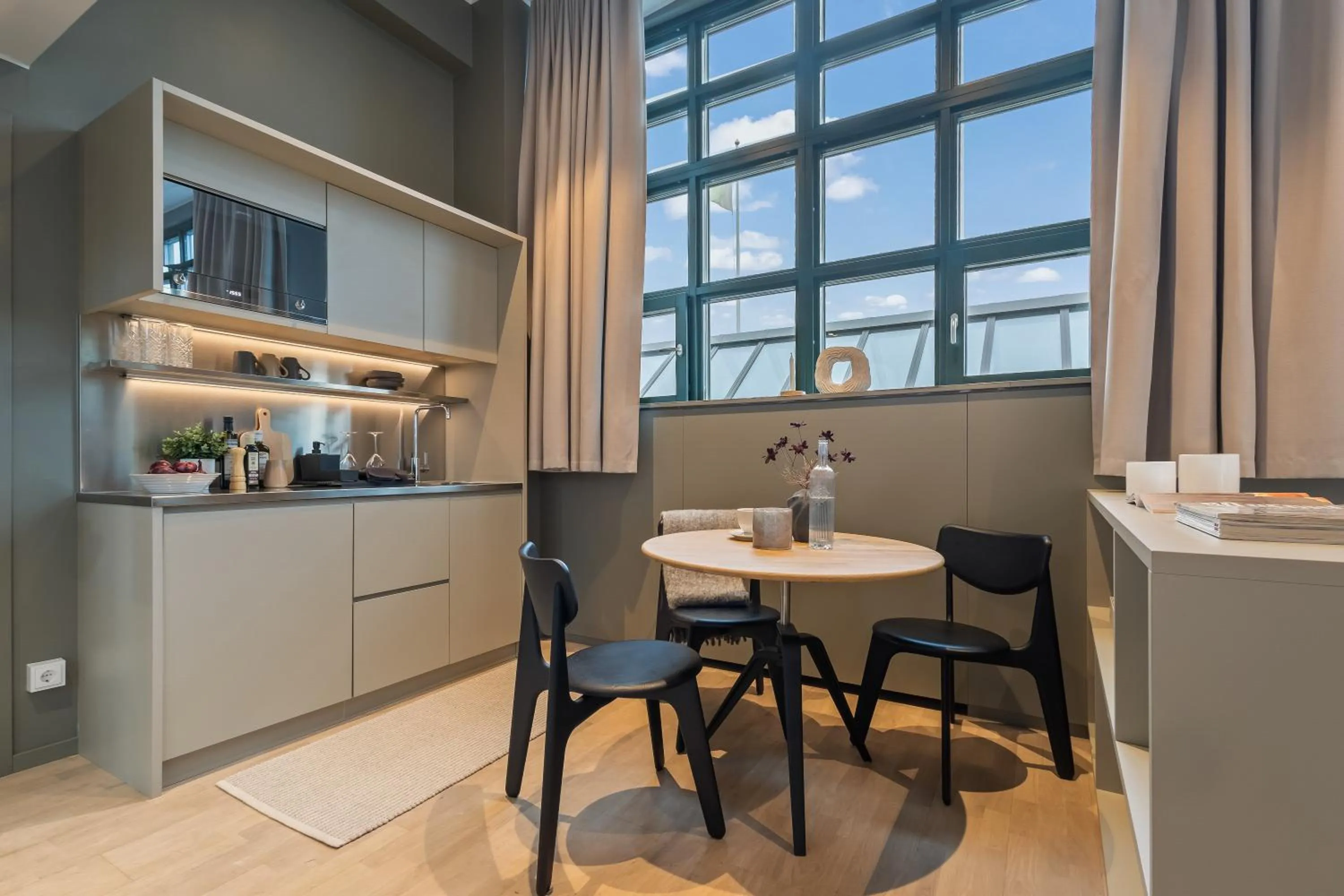 Kitchen or kitchenette in Unity Hammarby Sjöstad - A Studio Hotel