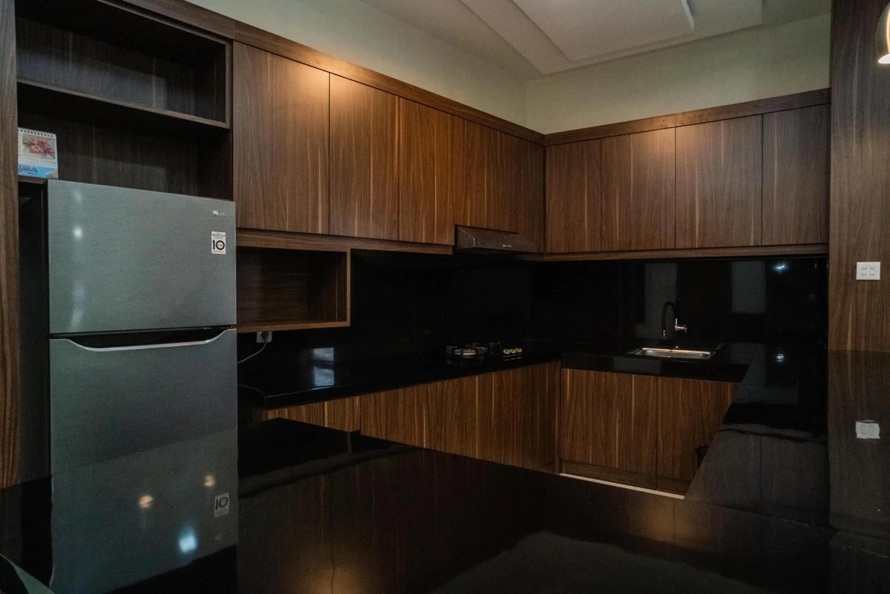 Kitchen or kitchenette in KoolKost Syariah near Jl Pajajaran Bogor