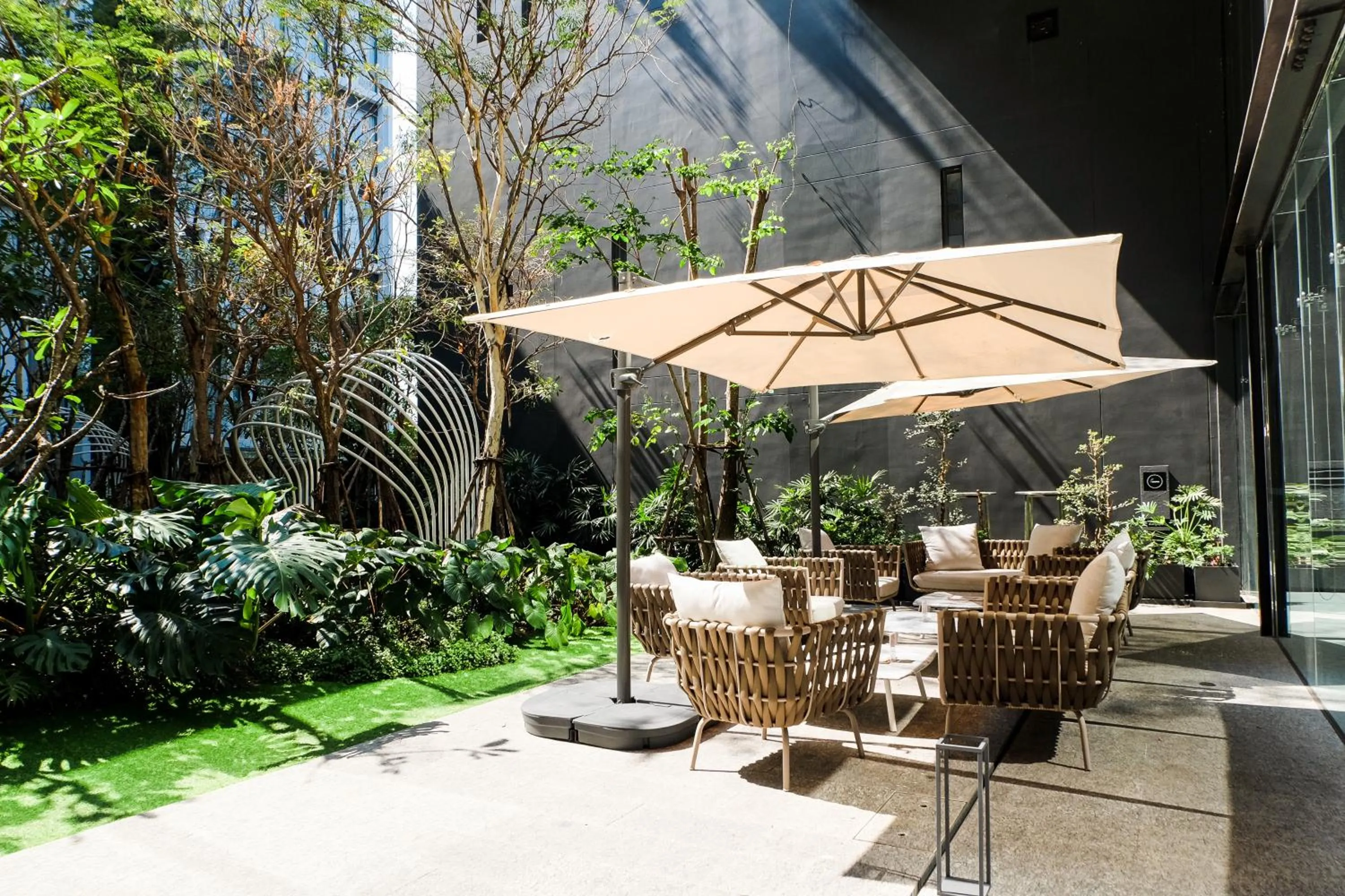 Garden in dusitD2 Hua Hin