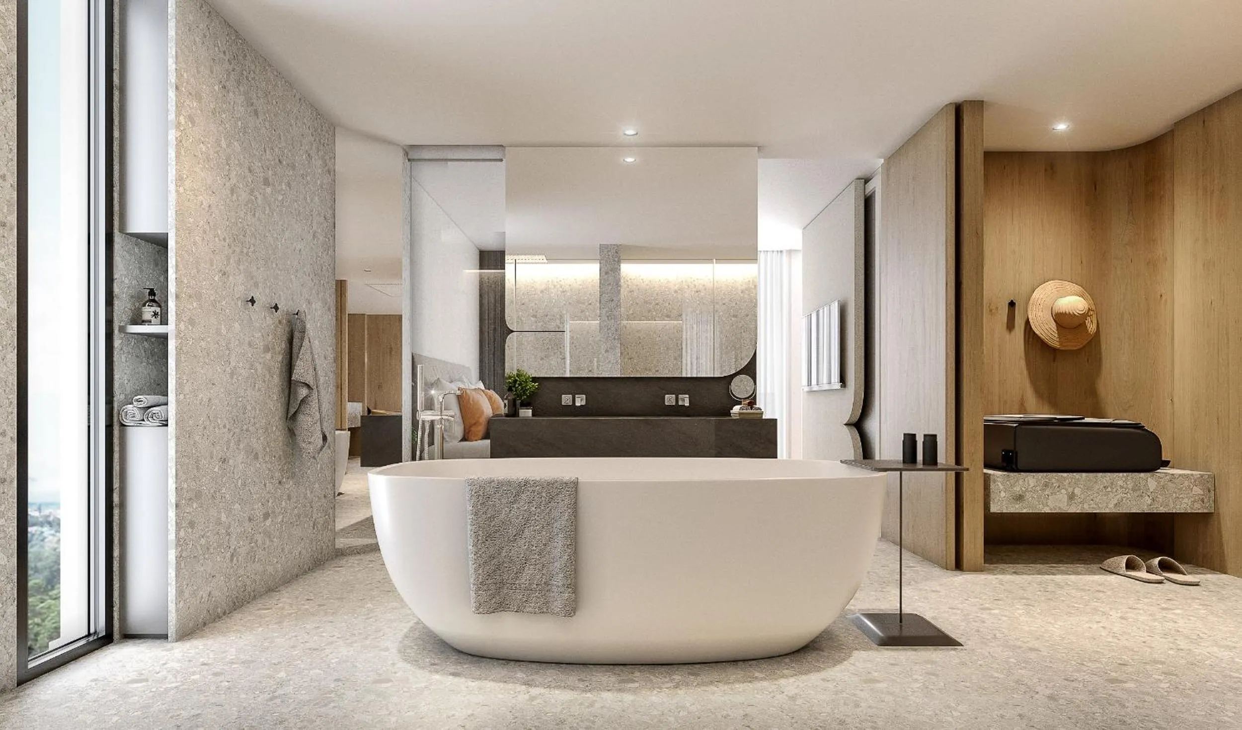 Toilet in dusitD2 Hua Hin