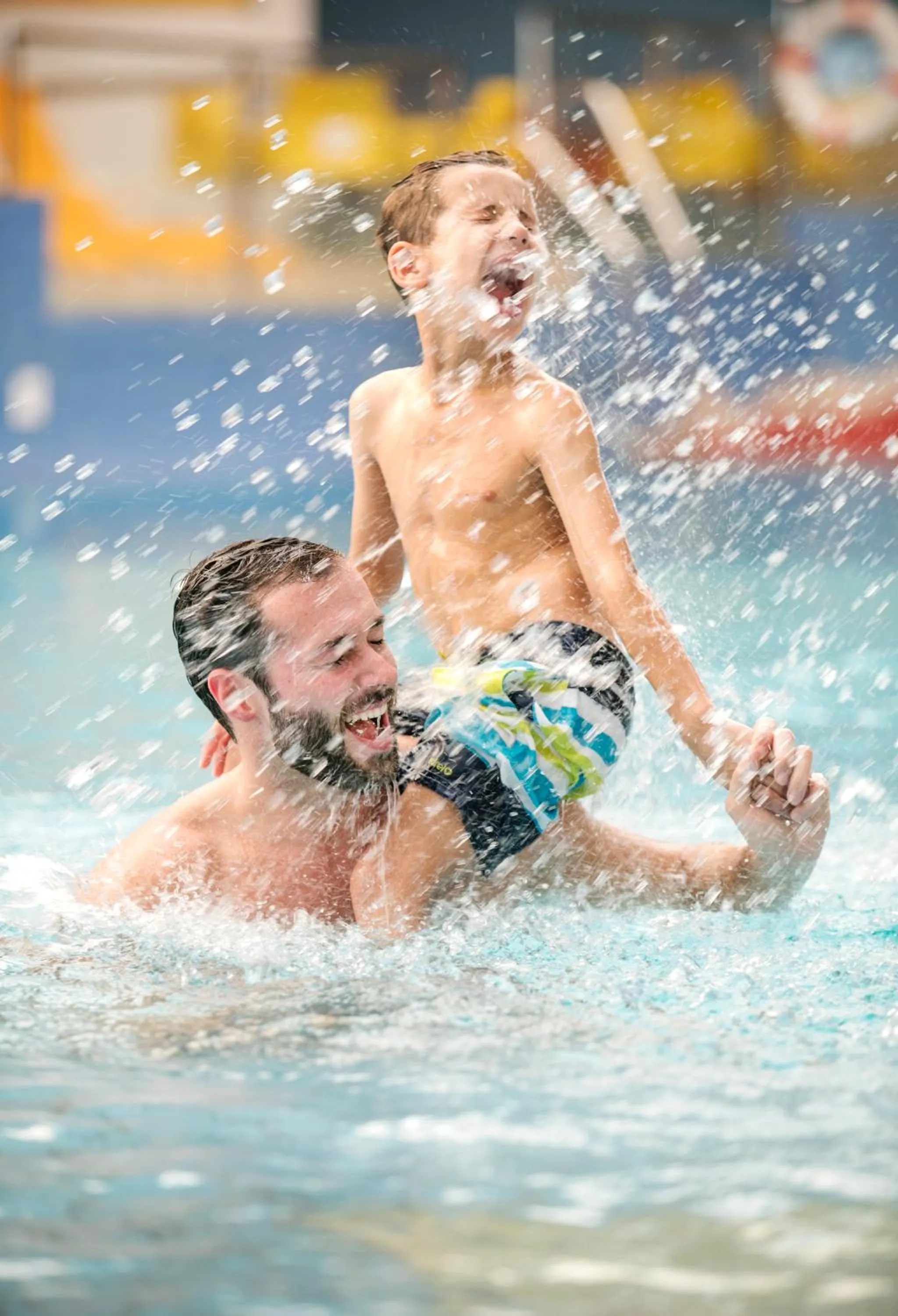 Public Bath in H2O Hotel-Therme-Resort, 3 Sterne superior, für Familien mit Kindern