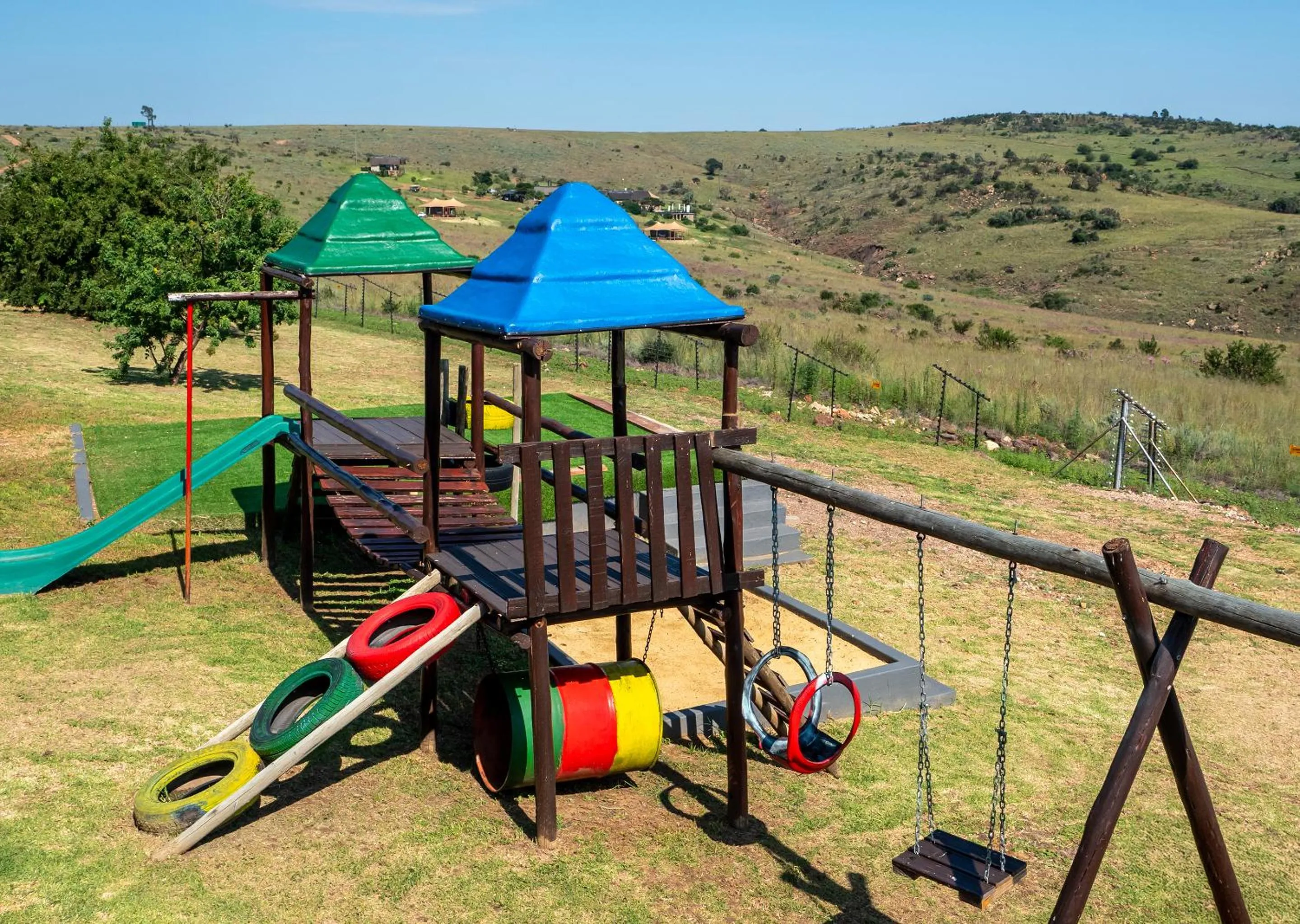 Children play ground in Mount Savannah Lodge by Dream Resorts