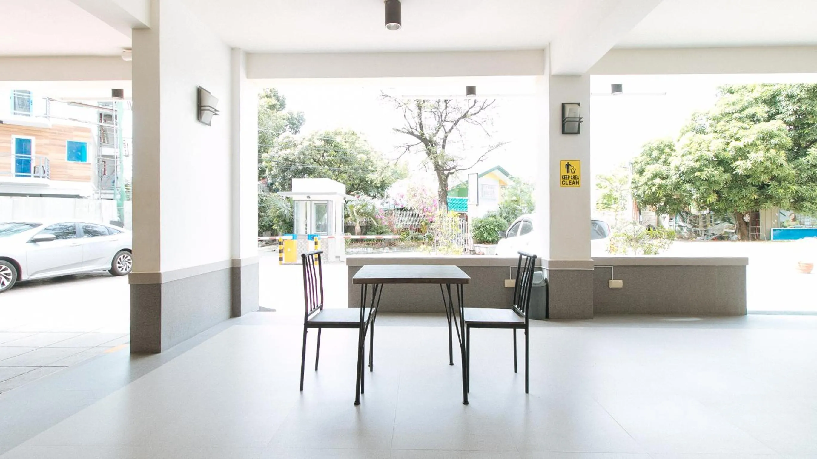 Patio in RedDoorz Plus at Alpina Heights Paranaque