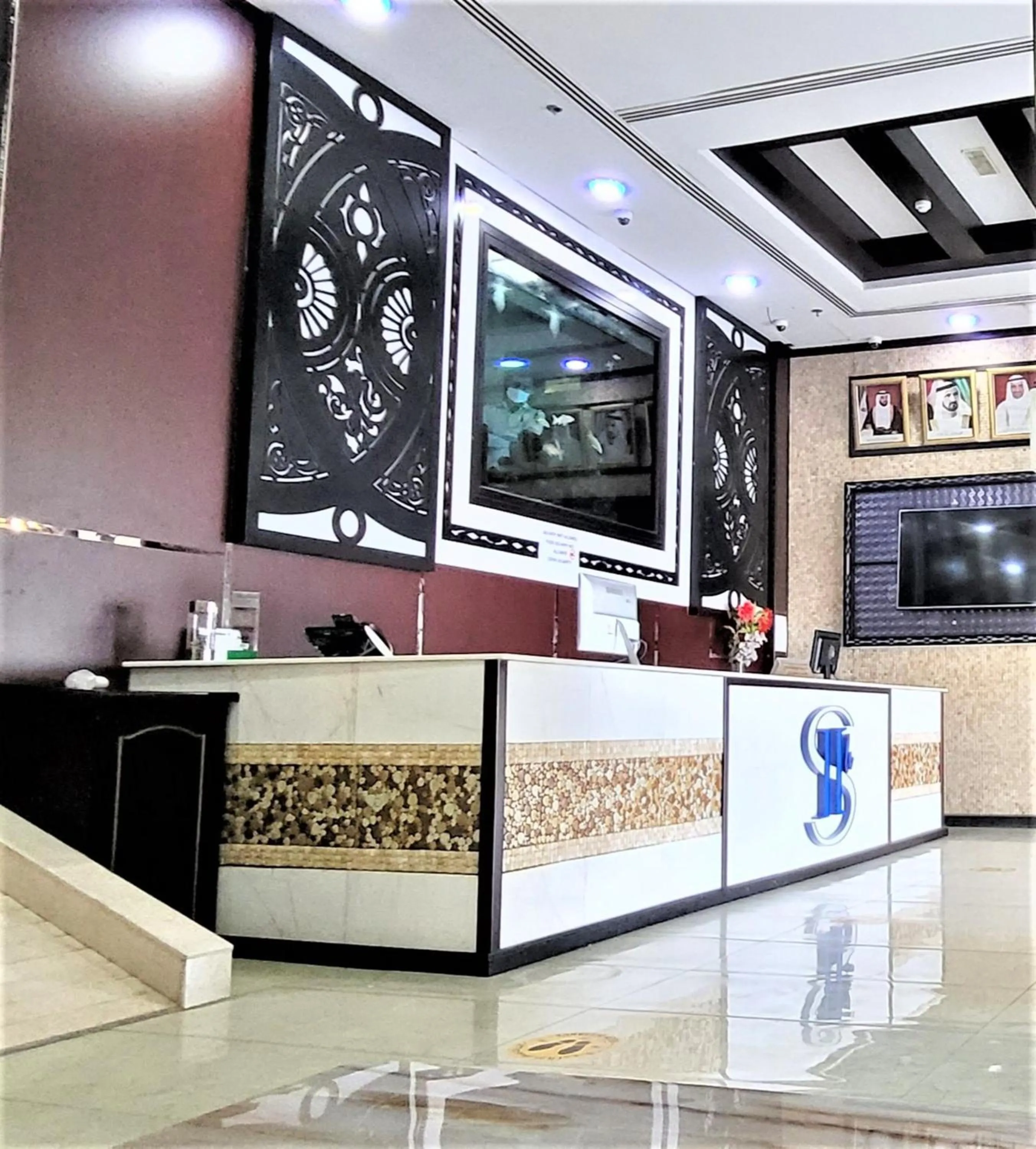 Lobby or reception in SHH Hotel