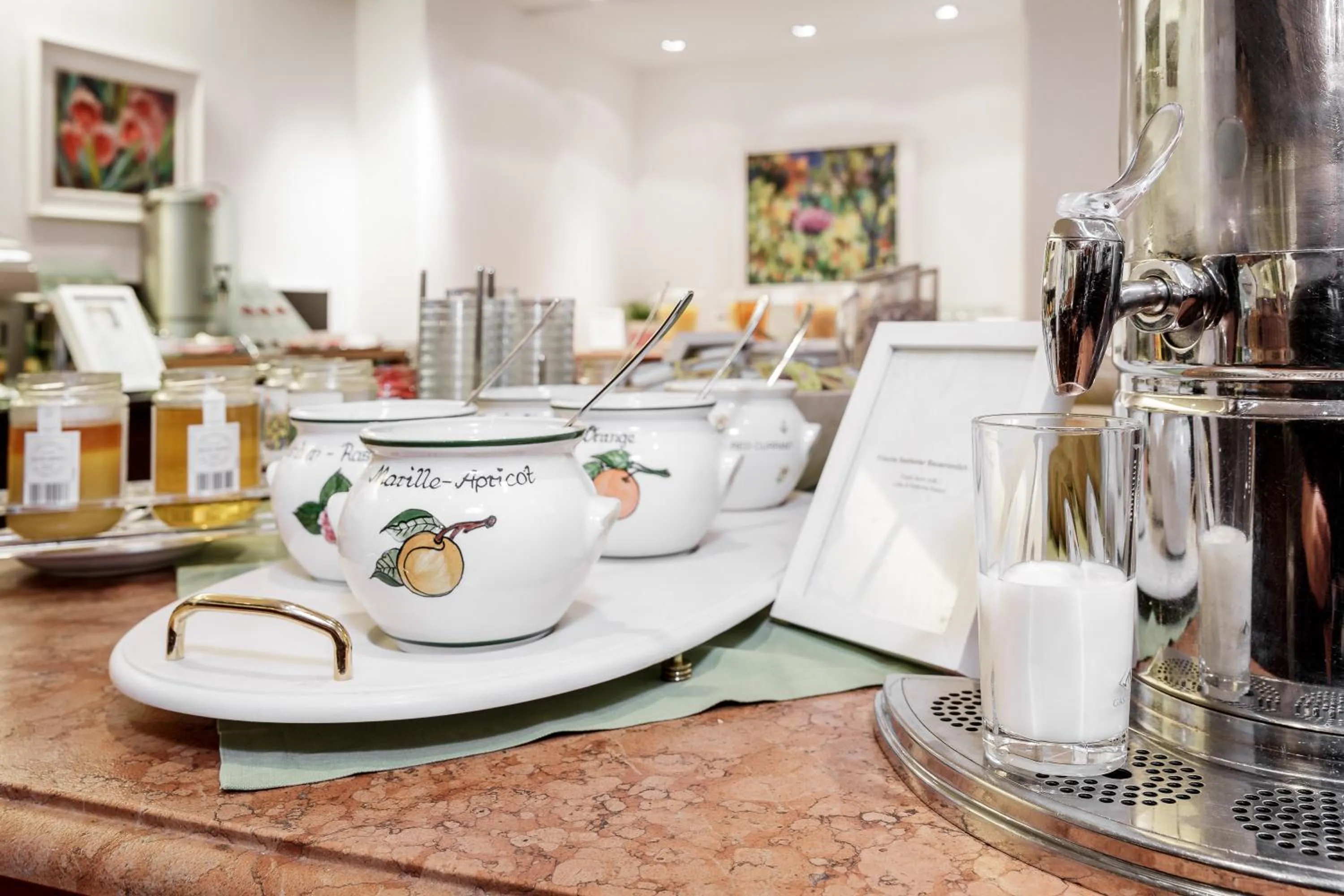 Buffet breakfast in Seefelds Bed & Breakfast