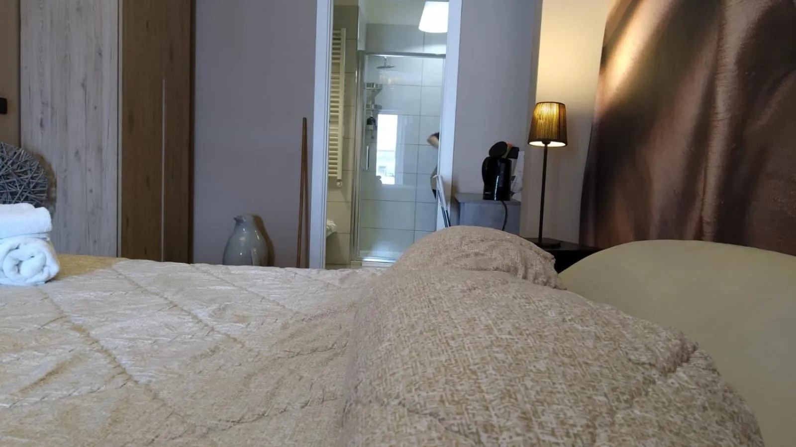 Bed in CconfortHotels R&B Cavour